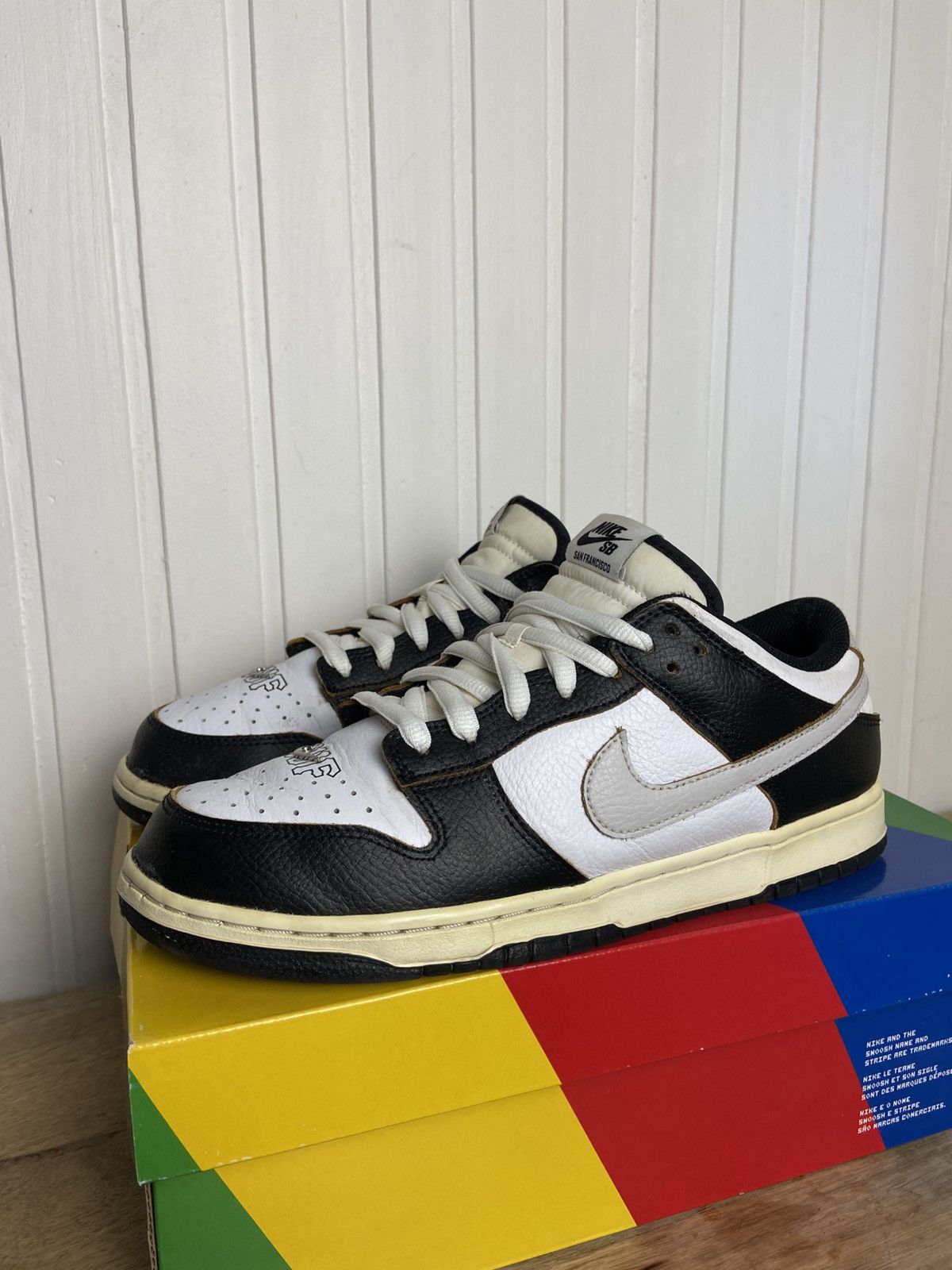 Nike Used Nike SB Dunk Low "Huf San Francisco" Authentic 10US Size US 10 / EU 43 - 1 Thumbnail