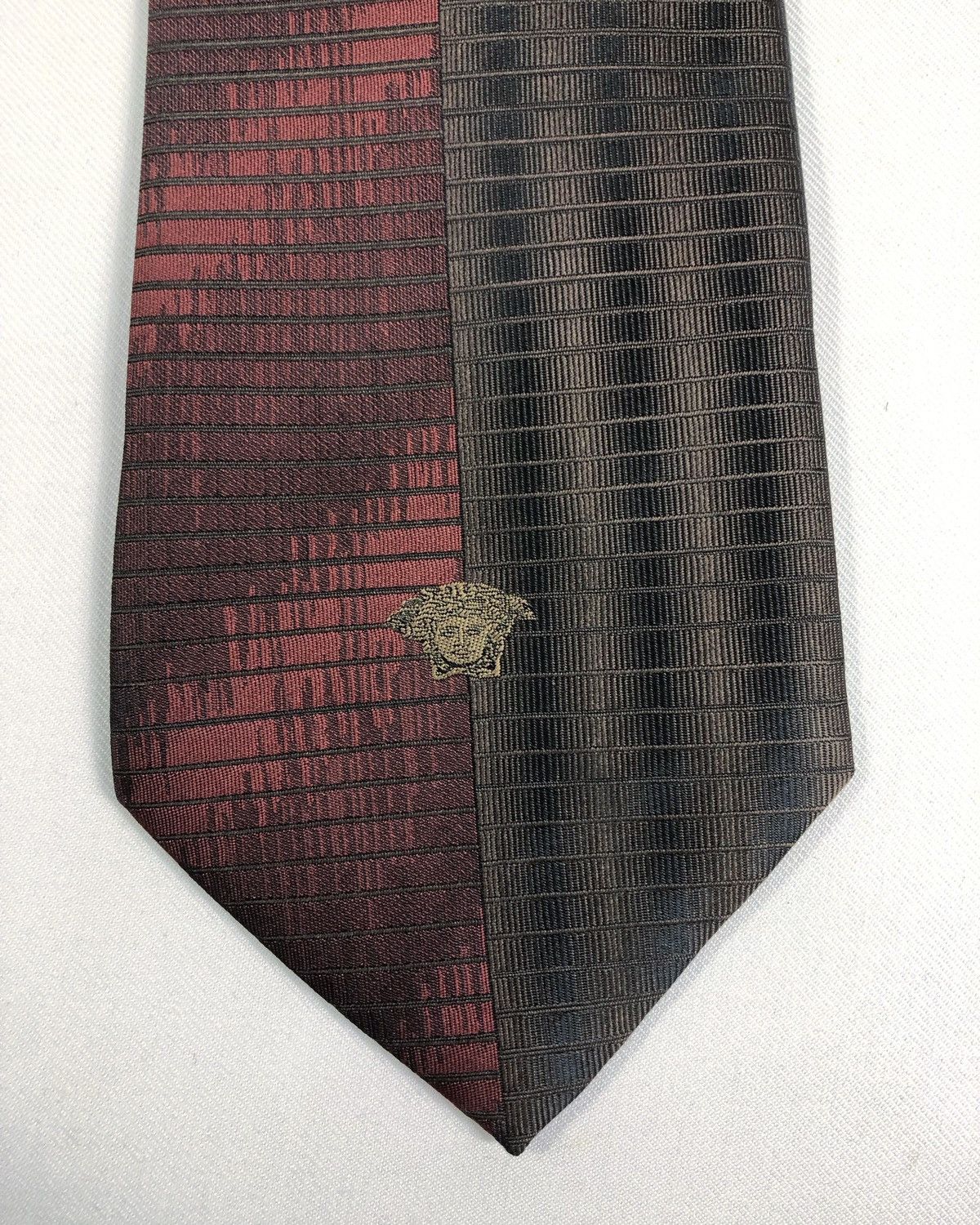 Versace Rare Versace Silk Tie Made in Italy Size ONE SIZE - 4 Thumbnail