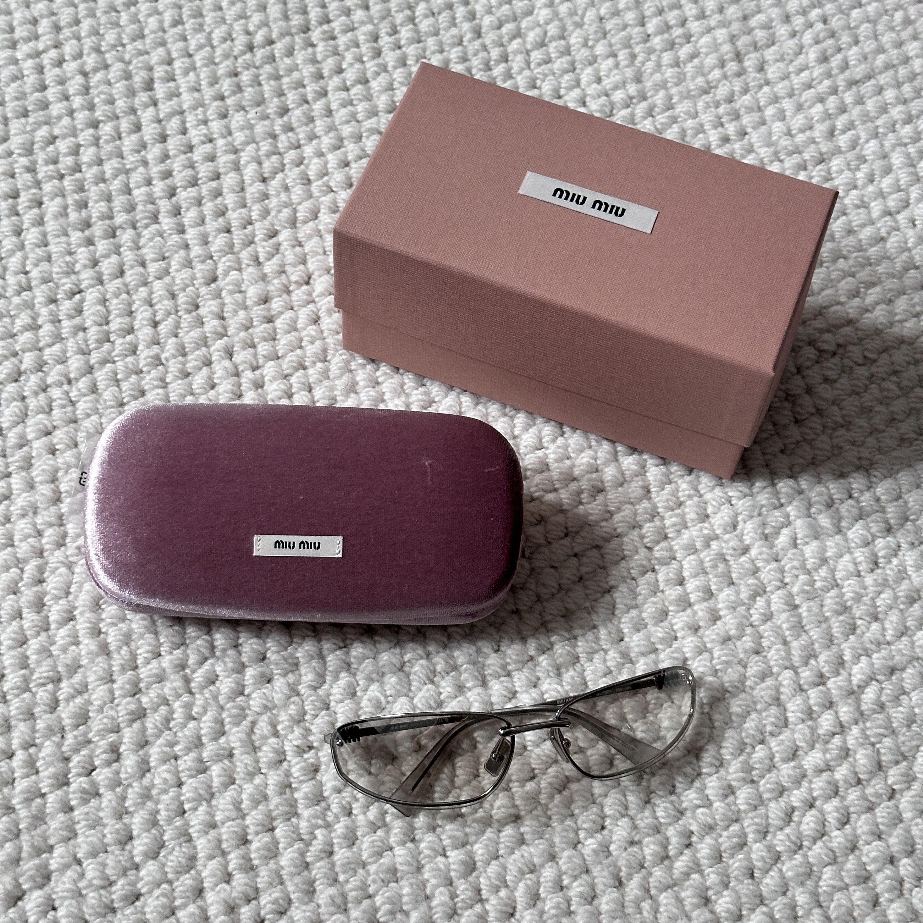 Miu Miu MIU MIU 0MU A50S 1BC8H1 Size ONE SIZE - 10 Thumbnail