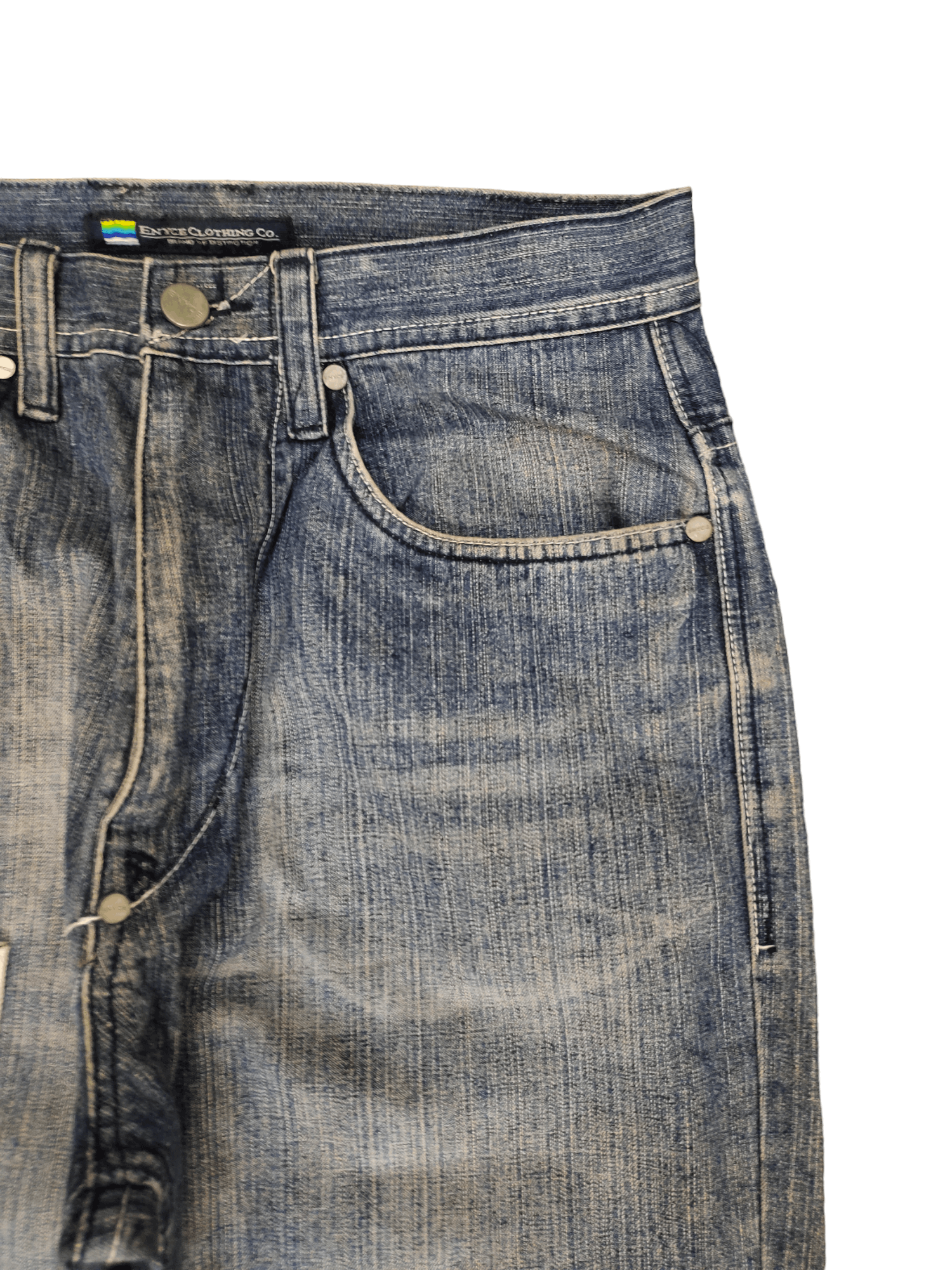 Enyce Crazy Vintage Y2k Enyce E96 Patches Jnco Style Baggy Jeans Size US 32 / EU 48 - 11 Thumbnail