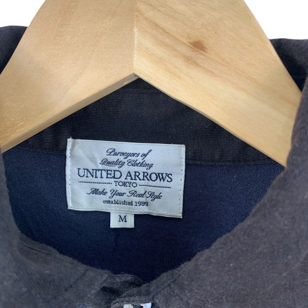 United Arrows Vintage UNITED ARROWS TOKYO Collection Natural Dye Polo Size US M / EU 48-50 / 2 - 6 Thumbnail