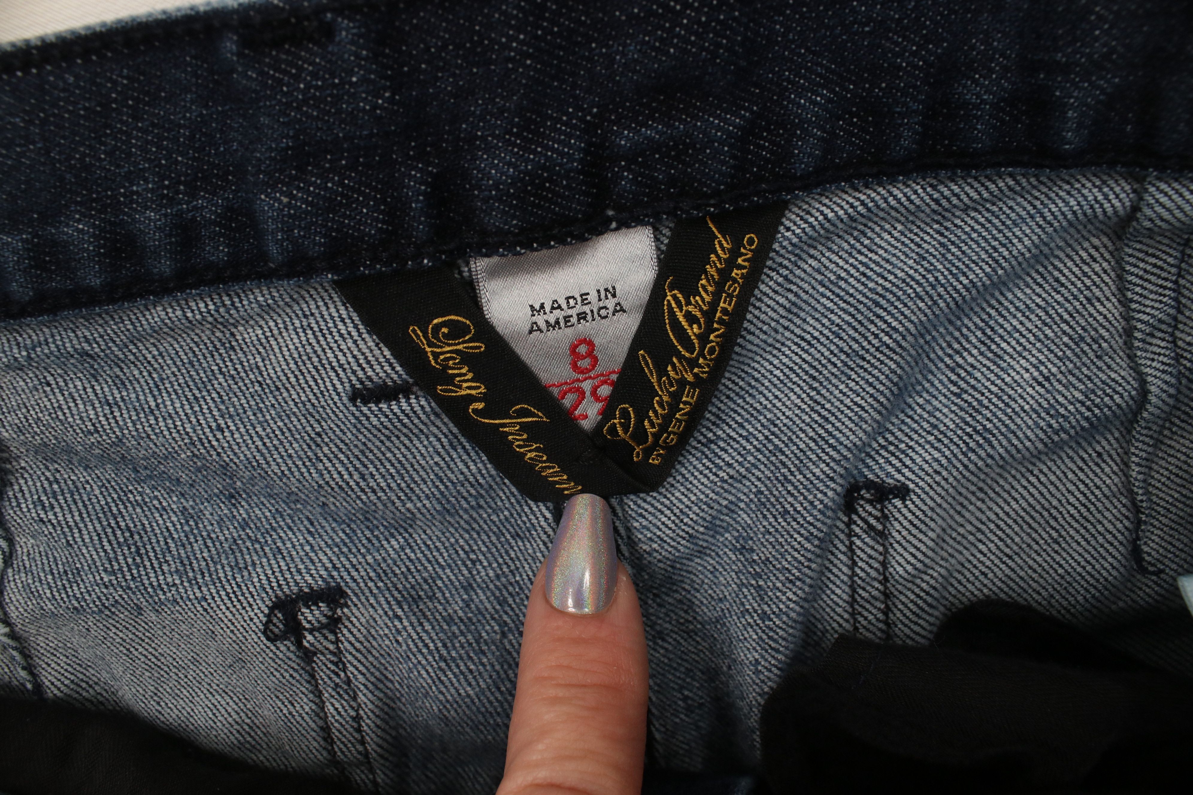 Lucky Brand Vintage 90s Y2K Lucky Brand Flared Wide Leg Jeans USA Size 30" / US 8 / IT 44 - 8 Thumbnail