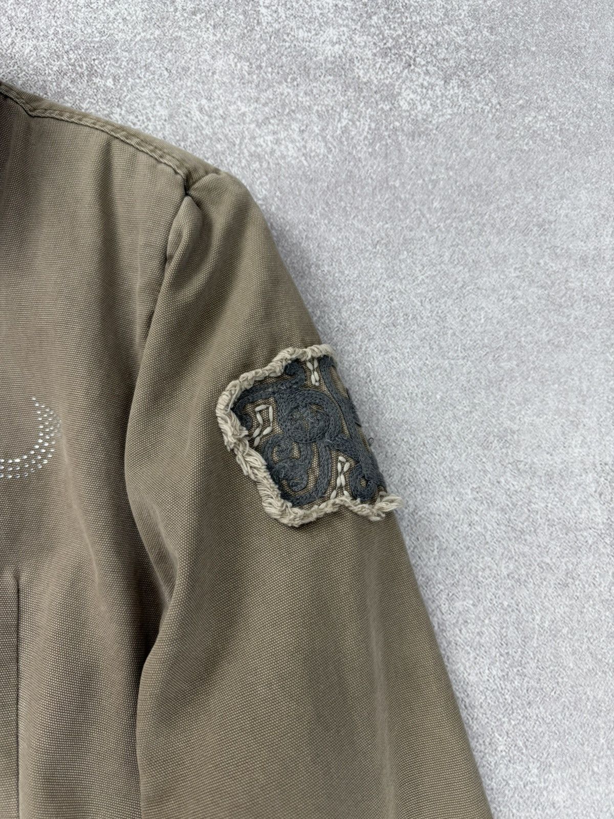 True Religion Vintage True Religion Women’s Military Denim Jacket Size 50 Size XL / US 12-14 / IT 48-50 - 8 Thumbnail