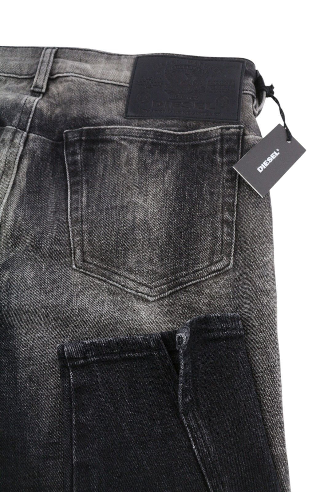 Diesel D-JEVEL 09B18 W26/L32 Slim Low Waist Stretch Dark 40669 Size 26" / US 2 / IT 38 - 5 Thumbnail