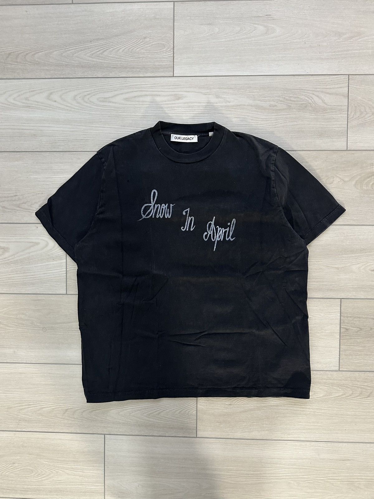 Our Legacy Our legacy ronja black box t shirt Size US S / EU 44-46 / 1 - 3 Thumbnail
