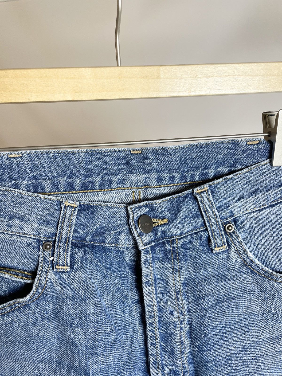 Other VINTAGE 🤖 Carhartt Work in progress Jeans Shorts jorts Size US 30 / EU 46 - 7 Thumbnail