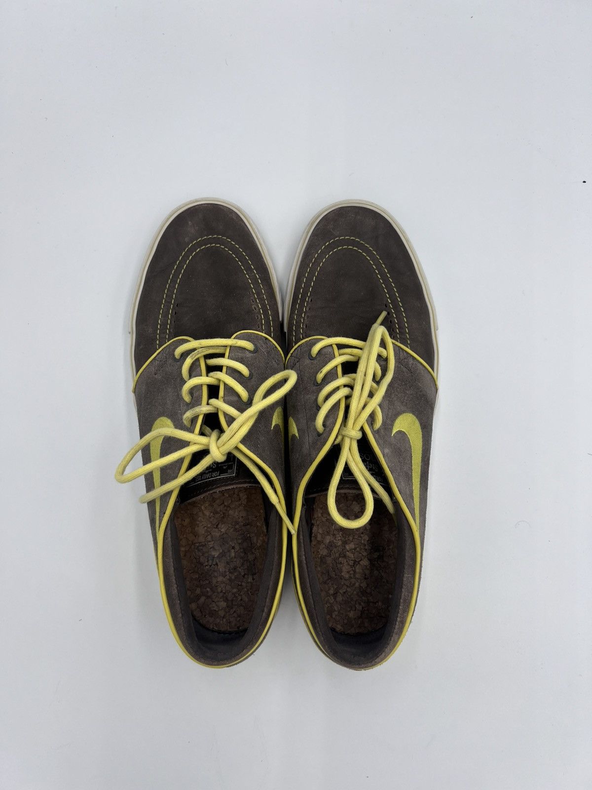 Nike SB ID Stefan Janoski Brown/Yellow “1994” Size US 10 / EU 43 - 4 Thumbnail
