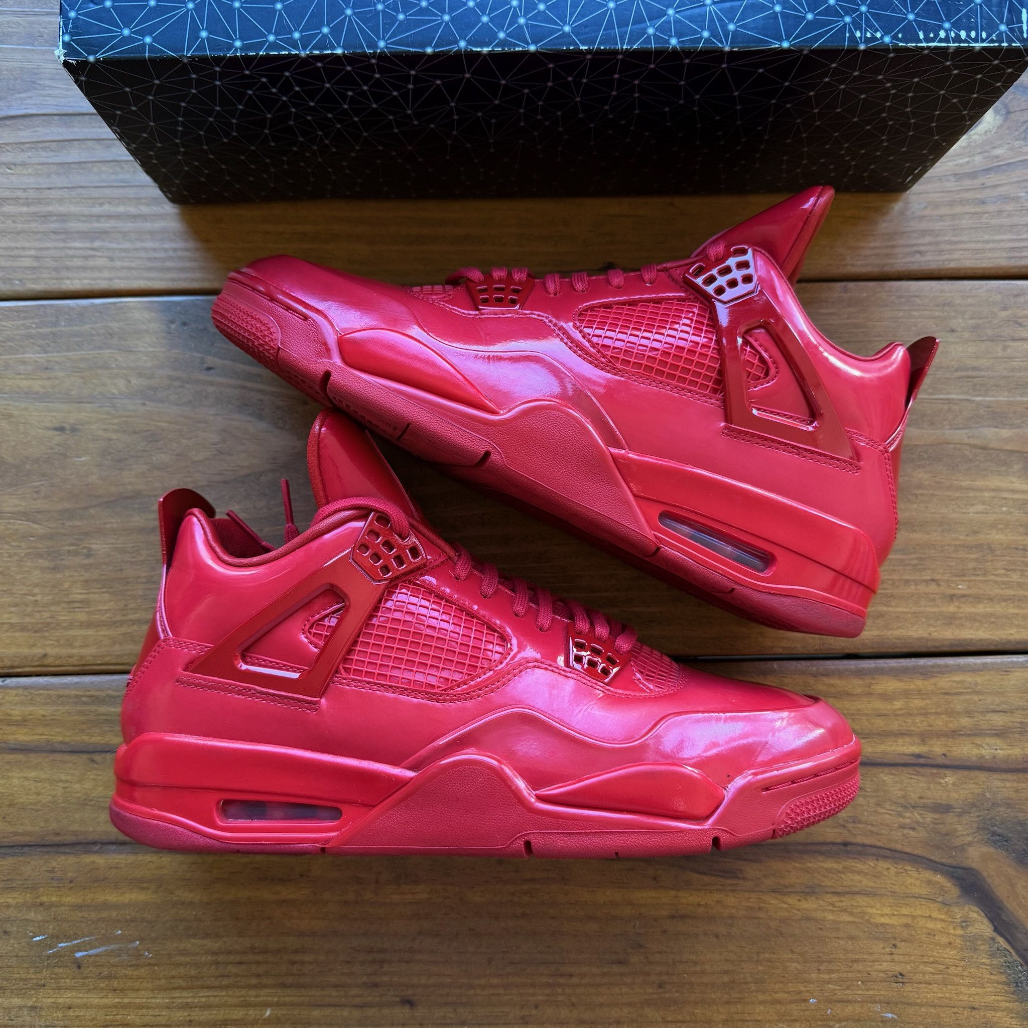Jordan Brand Air Jordan 4 Retro 11Lab4 - Red - 719864-600 Size US 11 / EU 44 - 2 Thumbnail