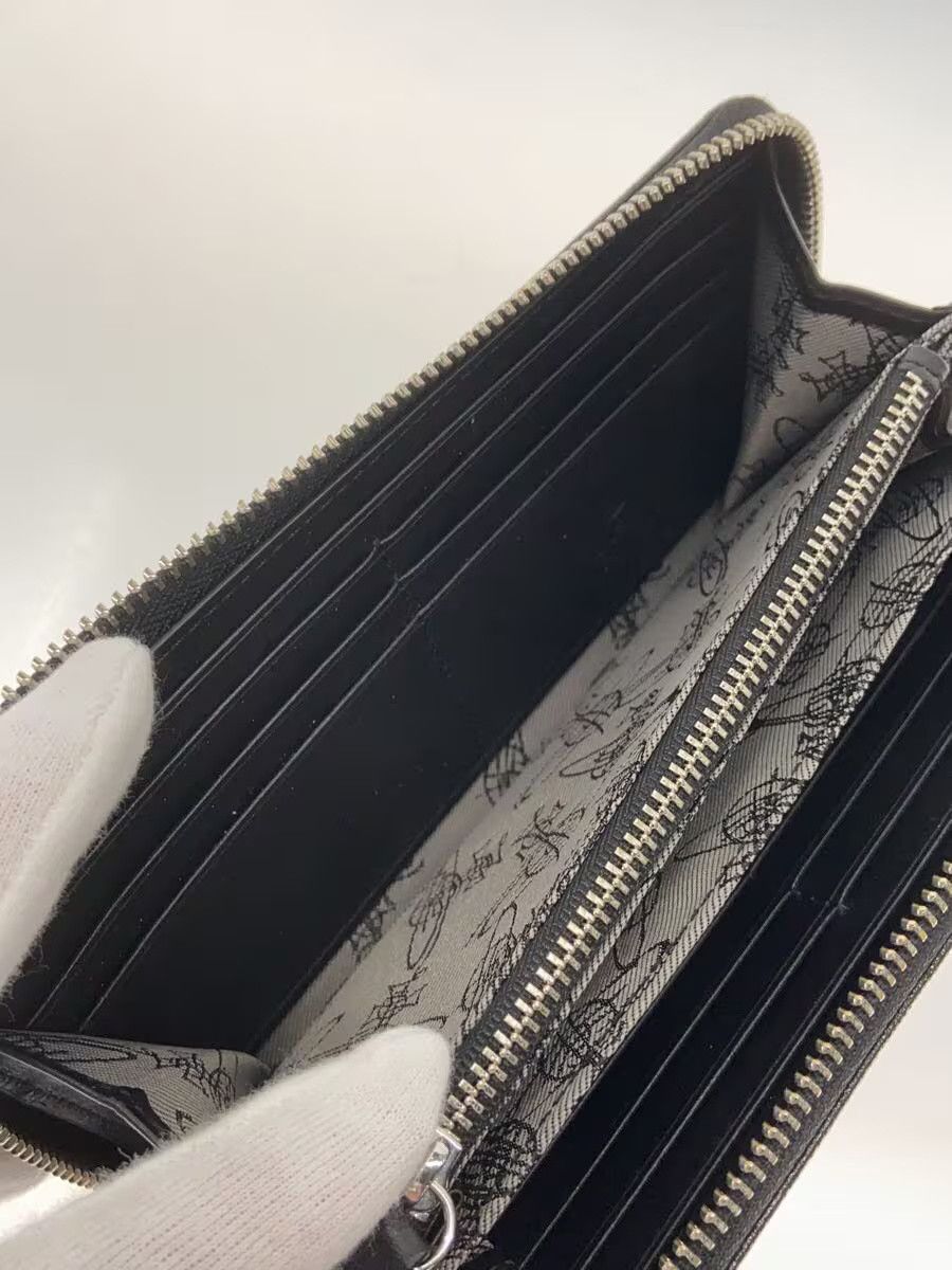 Vivienne Westwood Vivienne Westwood Plain Lthr Long Wallet Black Size ONE SIZE - 6 Thumbnail