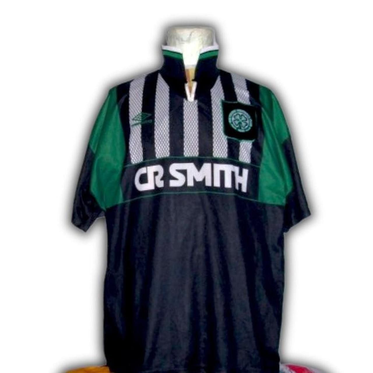 Umbro Fc Celtic Glasgow 1994 1995 1996 Away Shirt Jersey trikot Size US XL / EU 56 / 4 - 4 Thumbnail
