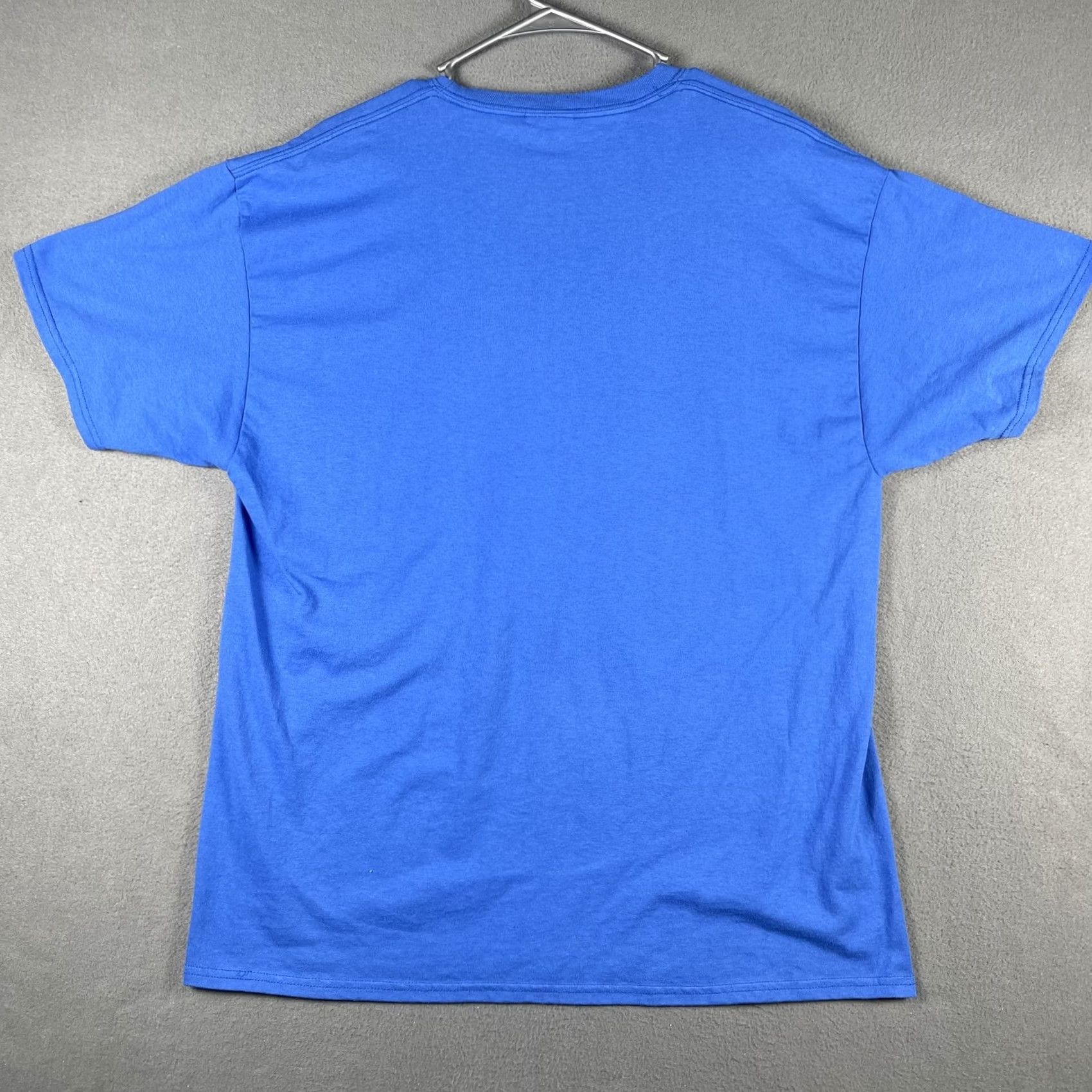 Port & Company Mustang Round Up Shirt Mens XL Blue Crazy Horse Car Show Owensboro KY 2016 Tee - Port & Company Size US XL / EU 56 / 4 - 2 Thumbnail