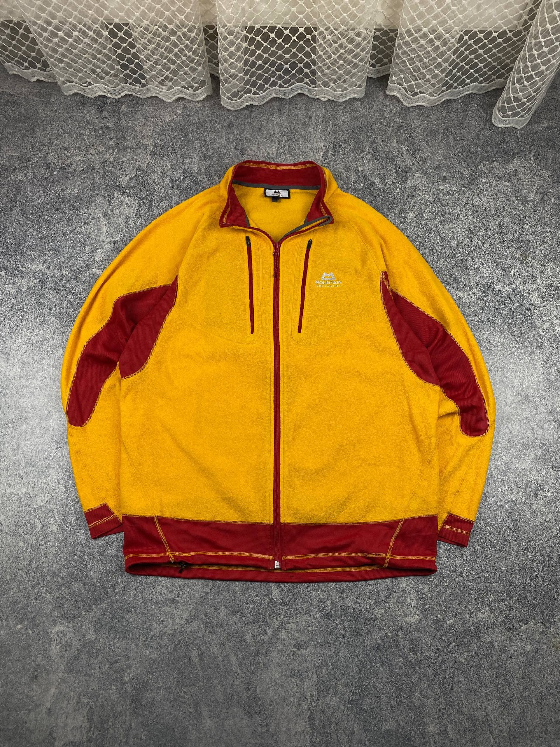 Mountain Equipment Company Mountain equipment fleece track zip jacket yellow size XL Size US XL / EU 56 / 4 - 1 Thumbnail