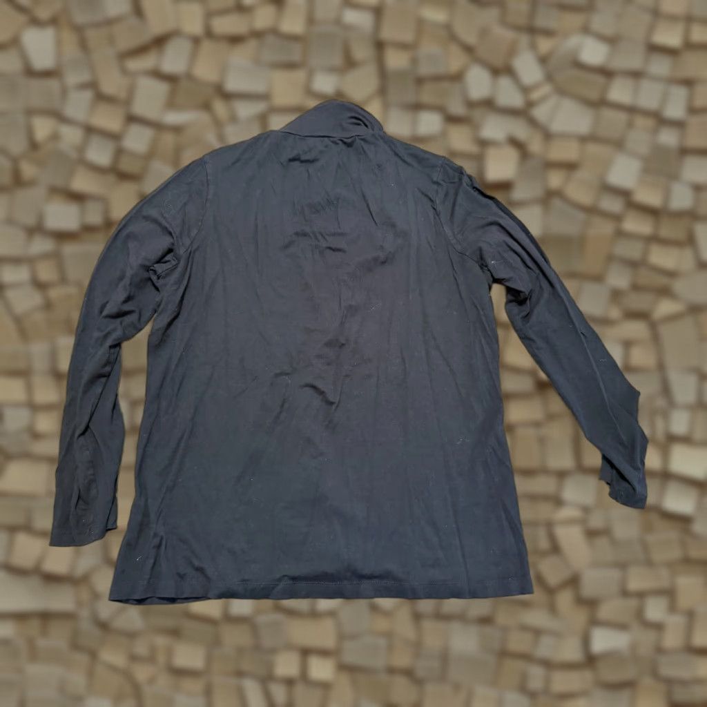 Vintage Bonita Shirt Women XL Black Long Sleeve Turtleneck Casual Modern Basic Stretch Shirt Size XL / US 12-14 / IT 48-50 - 1 Thumbnail