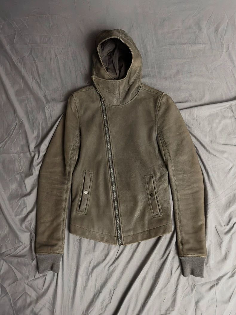 Rick Owens Rick Owens Ninja hooded leather coat-2506 Size US S / EU 44-46 / 1 - 2 Thumbnail