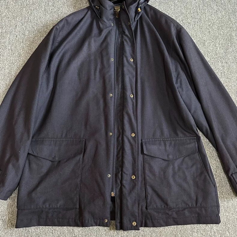 Loro Piana LORO PIANA Parker wind hooded coat jacket coat Size US XL / EU 56 / 4 - 2 Thumbnail