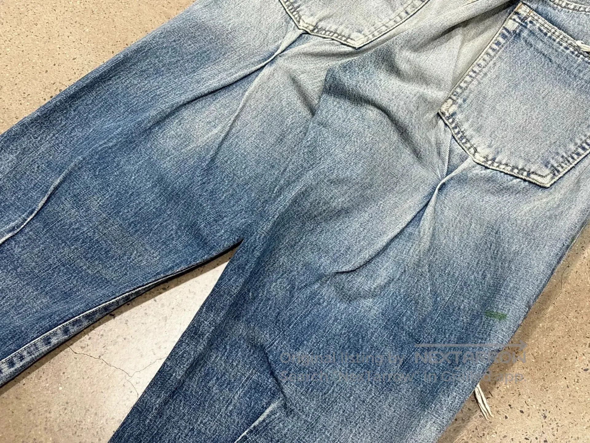 Visvim visvim tacked crash jeans for casual style. Size US 36 / EU 52 - 6 Thumbnail