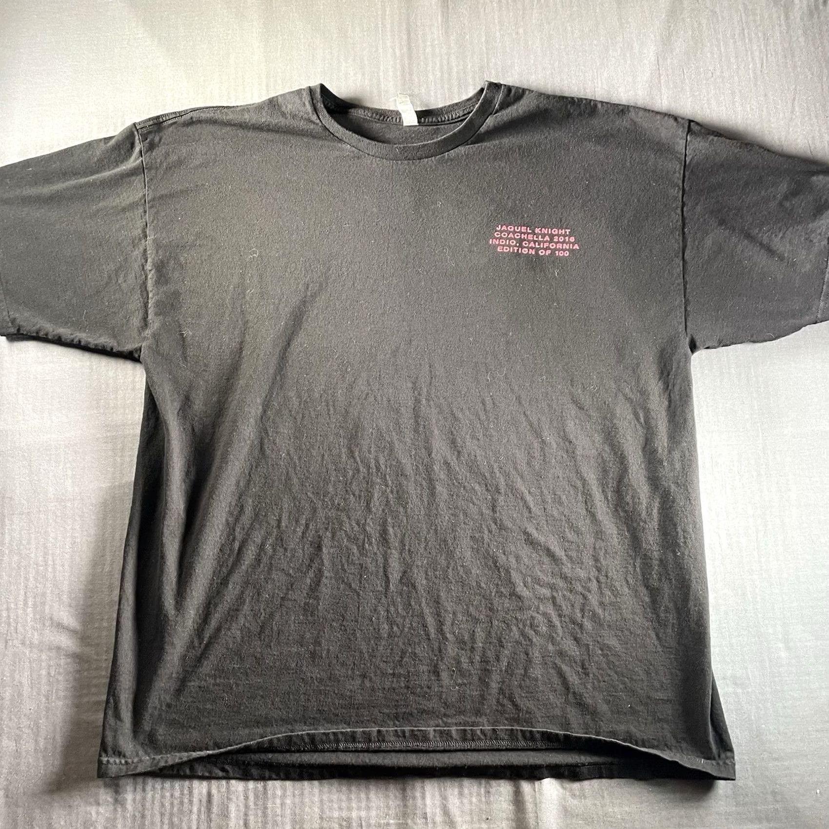 Vintage VINTAGE Beychella 2018 Coachella Jaquel Knight Shirt Men’s 2XL RARE Black T-Shirt Beyoncé Dance Indio Beychella 2018 Men Shirts Mens Size US XXL / EU 58 / 5 - 4 Thumbnail