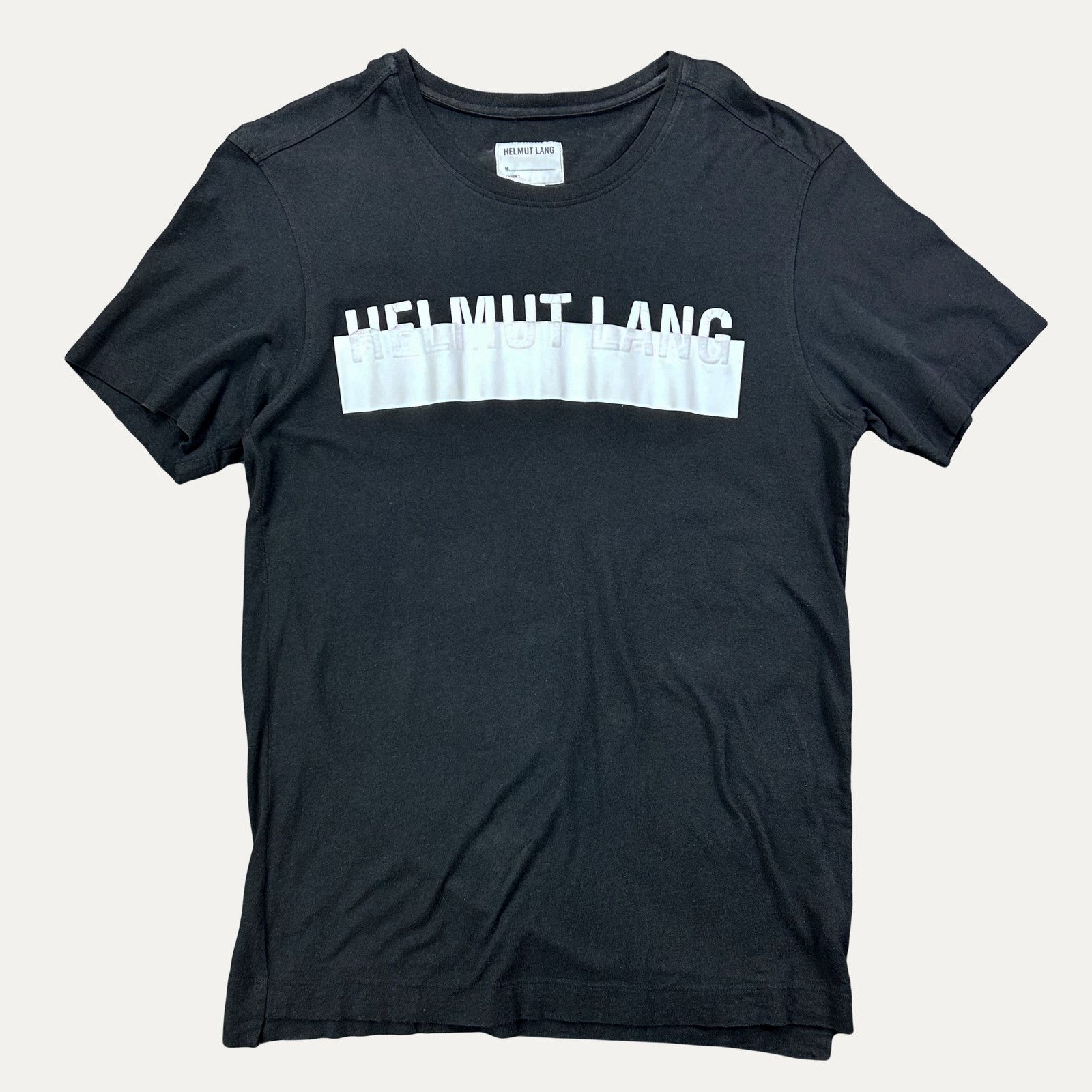 Helmut Lang Helmut Lang Box Logo T-Shirt Size US M / EU 48-50 / 2 - 1 Thumbnail