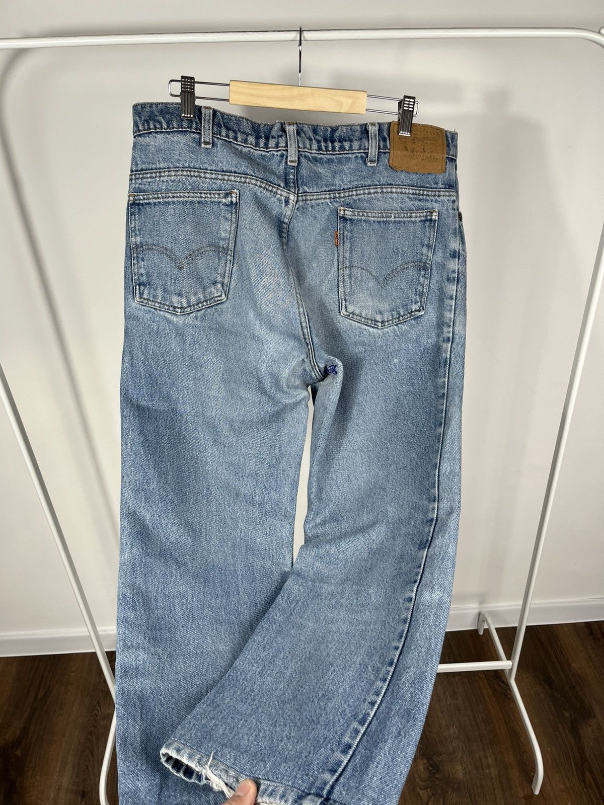 Levi's Vintage Levis Distressed Denim Jeans Pants Yugoslavia Size US 32 / EU 48 - 5 Thumbnail