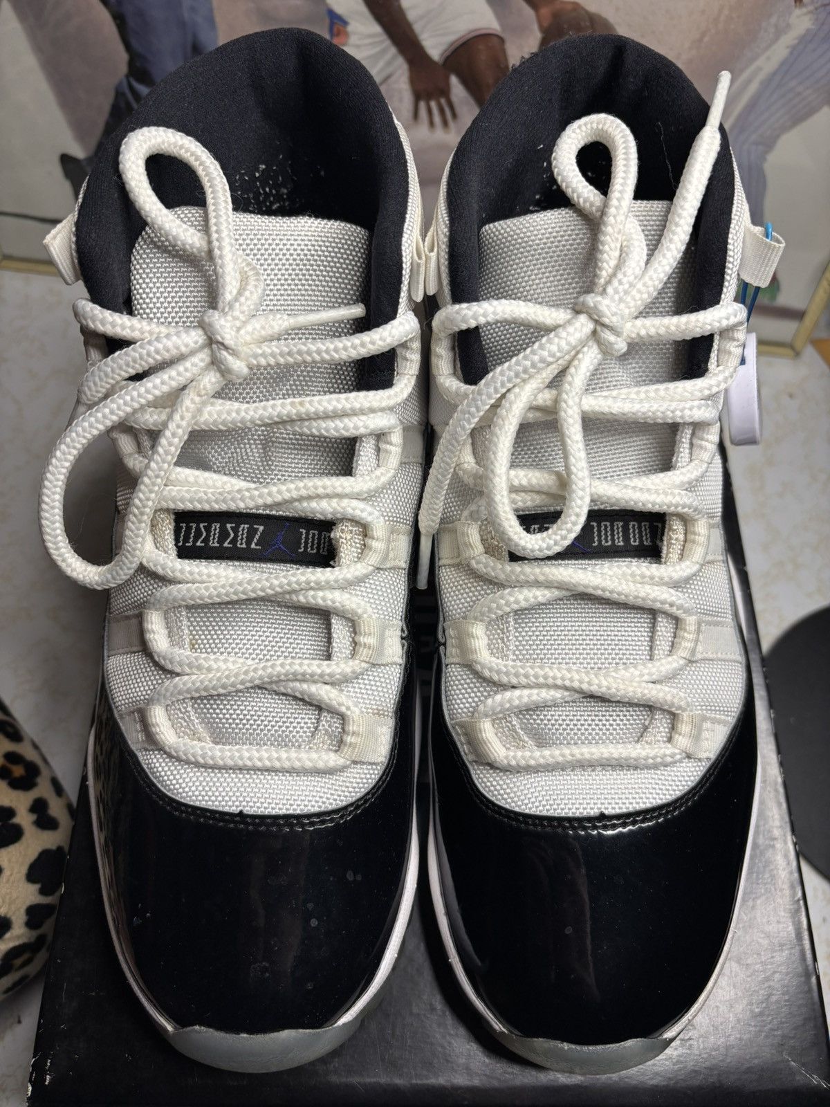 Jordan Brand Air Jordan 11 Retro 2018 Concord 2018 Size US 9 / EU 42 - 2 Thumbnail