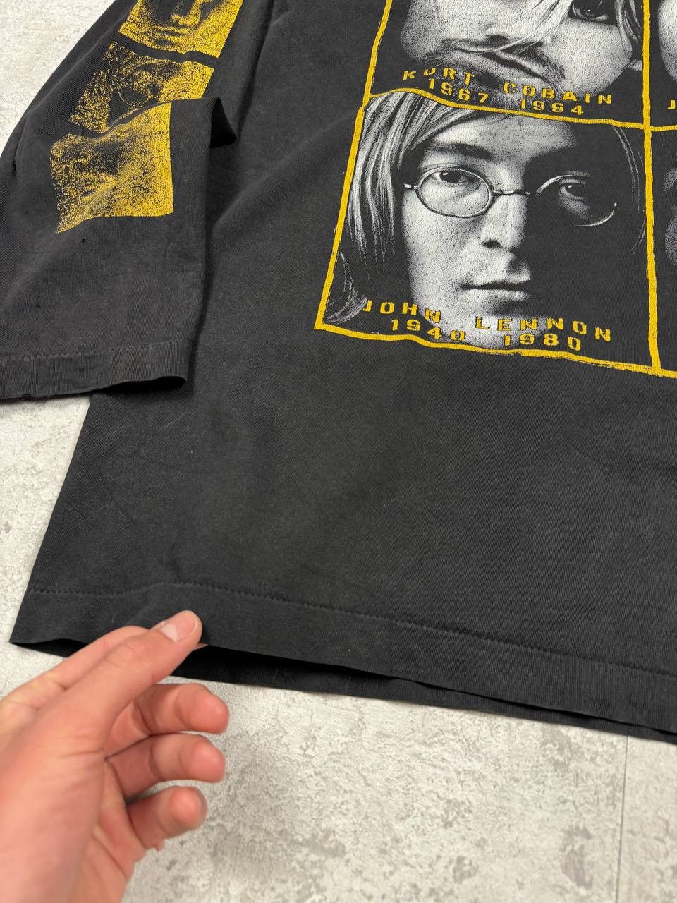 Band Tees Vintage They All Met Together On The Heaven Black Longsleeve Size US XL / EU 56 / 4 - 8 Thumbnail