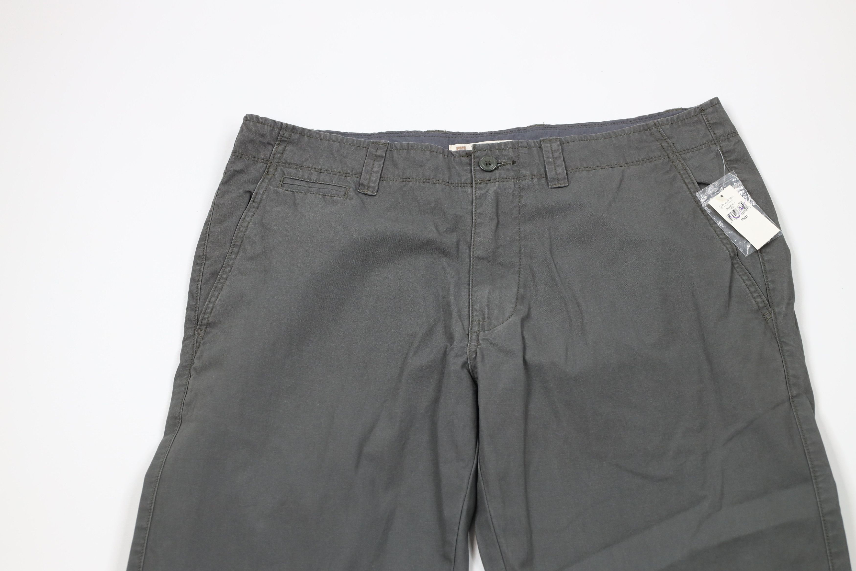 Gap × Vintage Deadstock Vintage Y2K Gap Surplus Chino Pants Trousers Gray Size US 33 - 2 Thumbnail