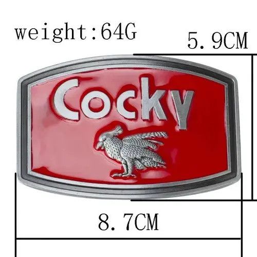 Other Cocky Belt Buckle Size ONE SIZE - 2 Thumbnail