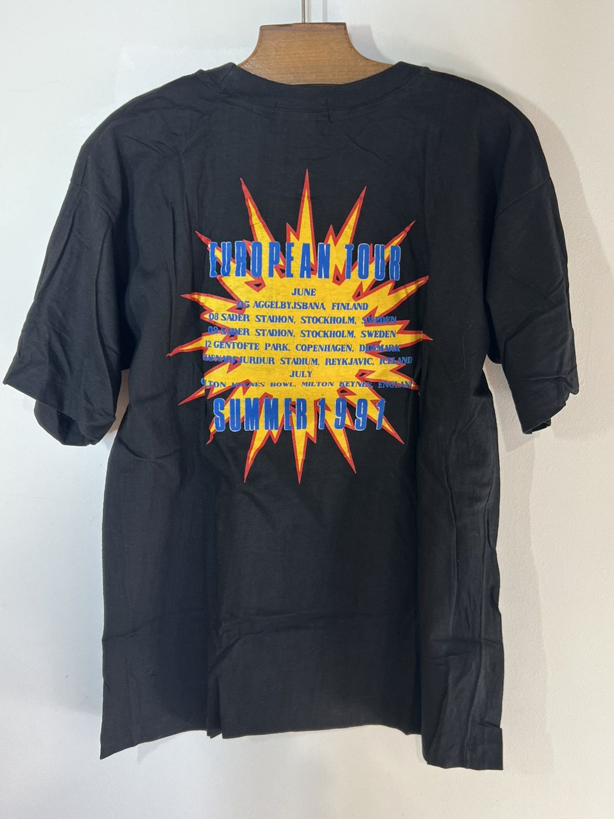 Band Tees Vintage 90s Thunder euro tour shirt Size US XL / EU 56 / 4 - 5 Thumbnail