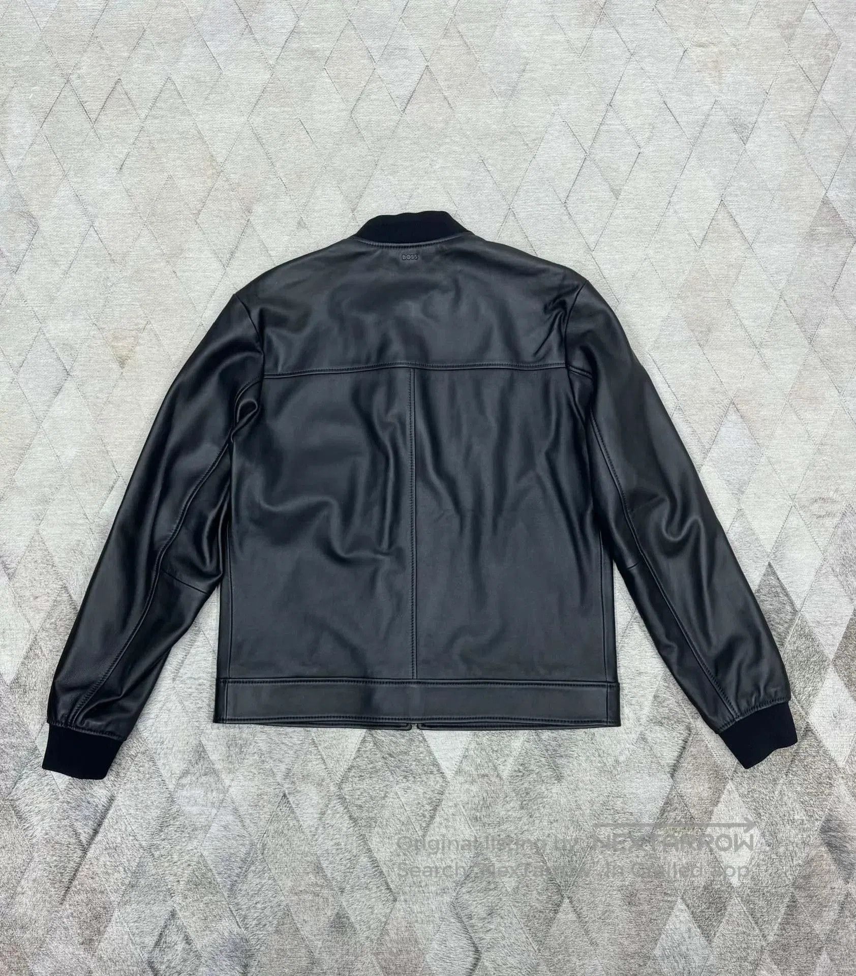 Hugo Boss Boss Black Label Sheepskin Baseball Jacket. Size US L / EU 52-54 / 3 - 5 Thumbnail