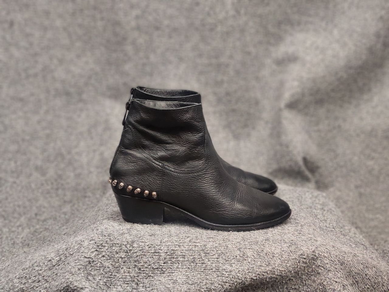 Zadig & Voltaire Zadig & Voltaire Design Zipper leather ankle women Boots Size US 11 / IT 41 - 1 Thumbnail