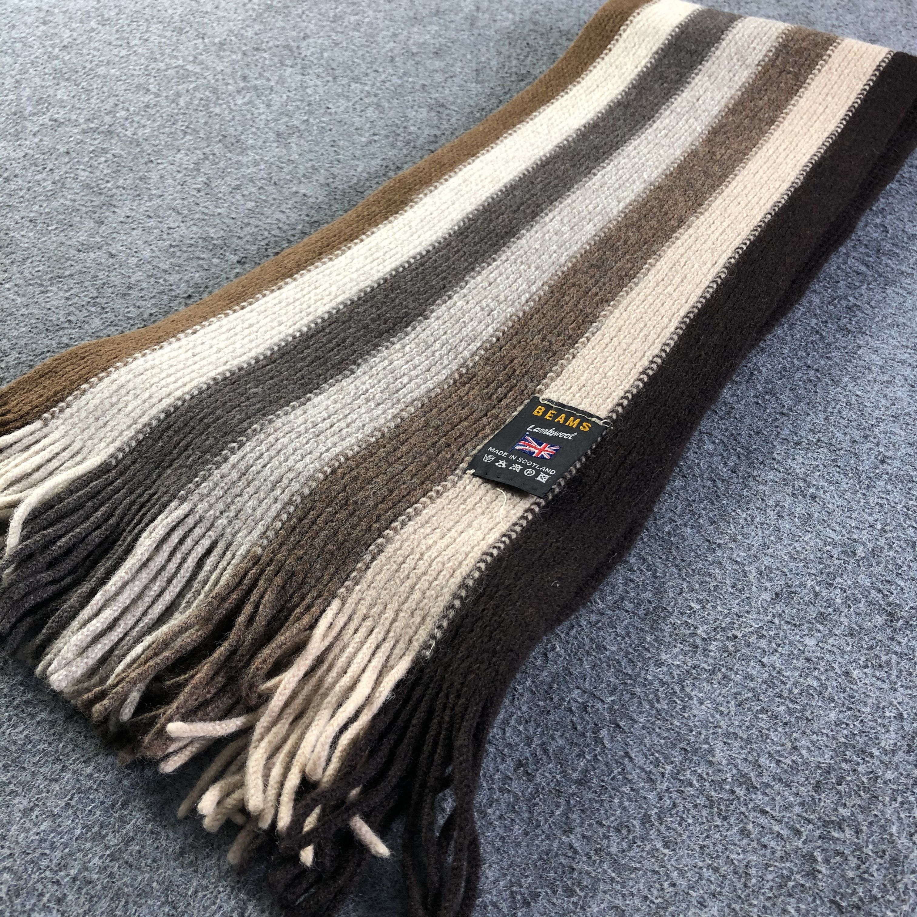 Beams Plus Beams Wool Scarf / Muffler / Neckwear Size ONE SIZE - 4 Thumbnail