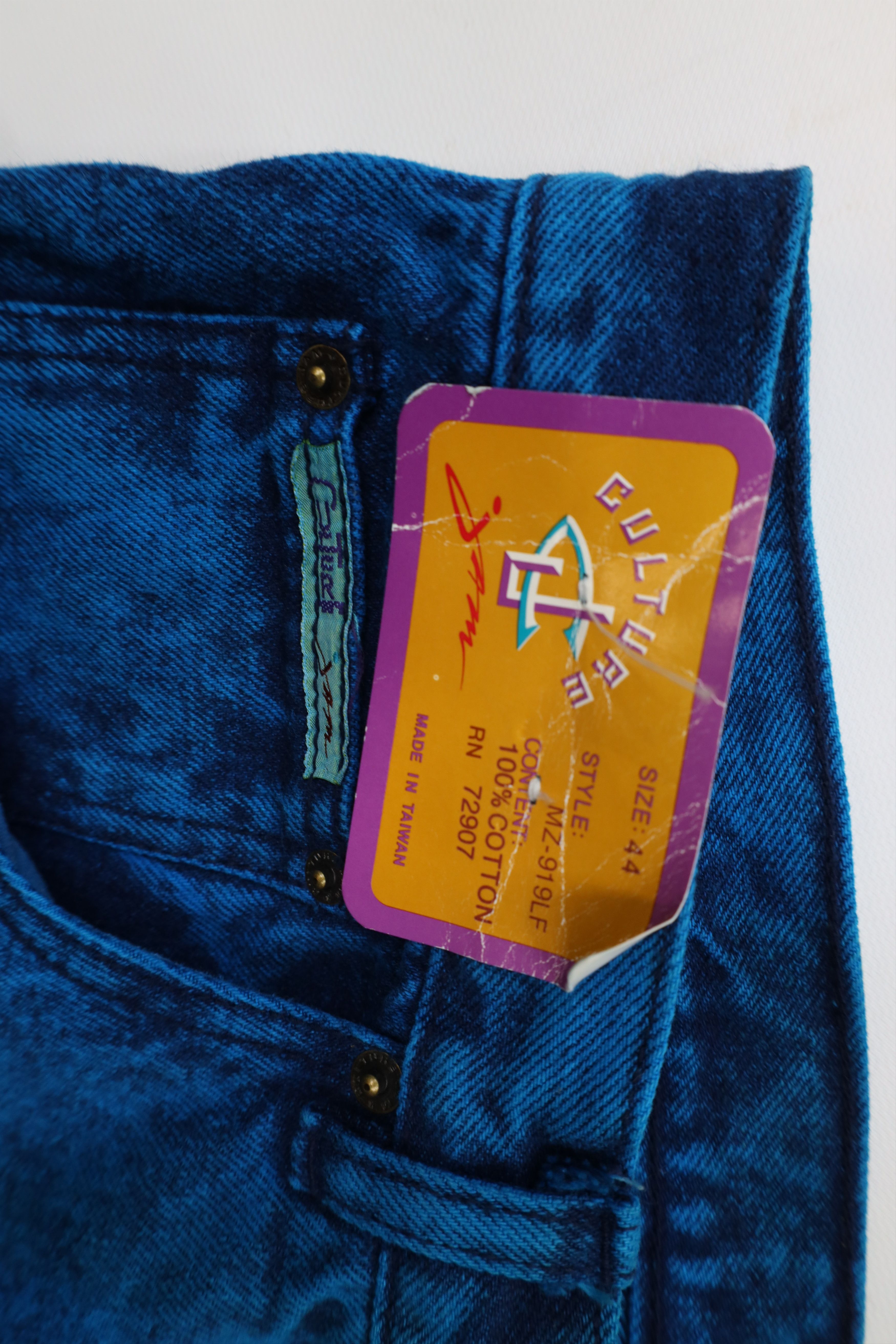 Vintage Deadstock Vintage 90s Streetwear Wash Baggy Skateboard Jeans Size US 44 / EU 60 - 7 Thumbnail