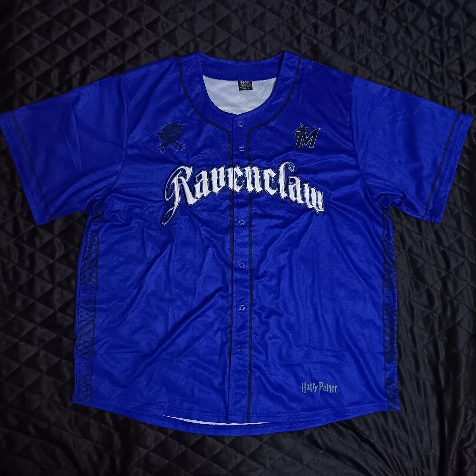 MLB Miami Marlins Harry Porter Ravenclaw SGA Baseball Jersey Size US XL / EU 56 / 4 - 1 Thumbnail
