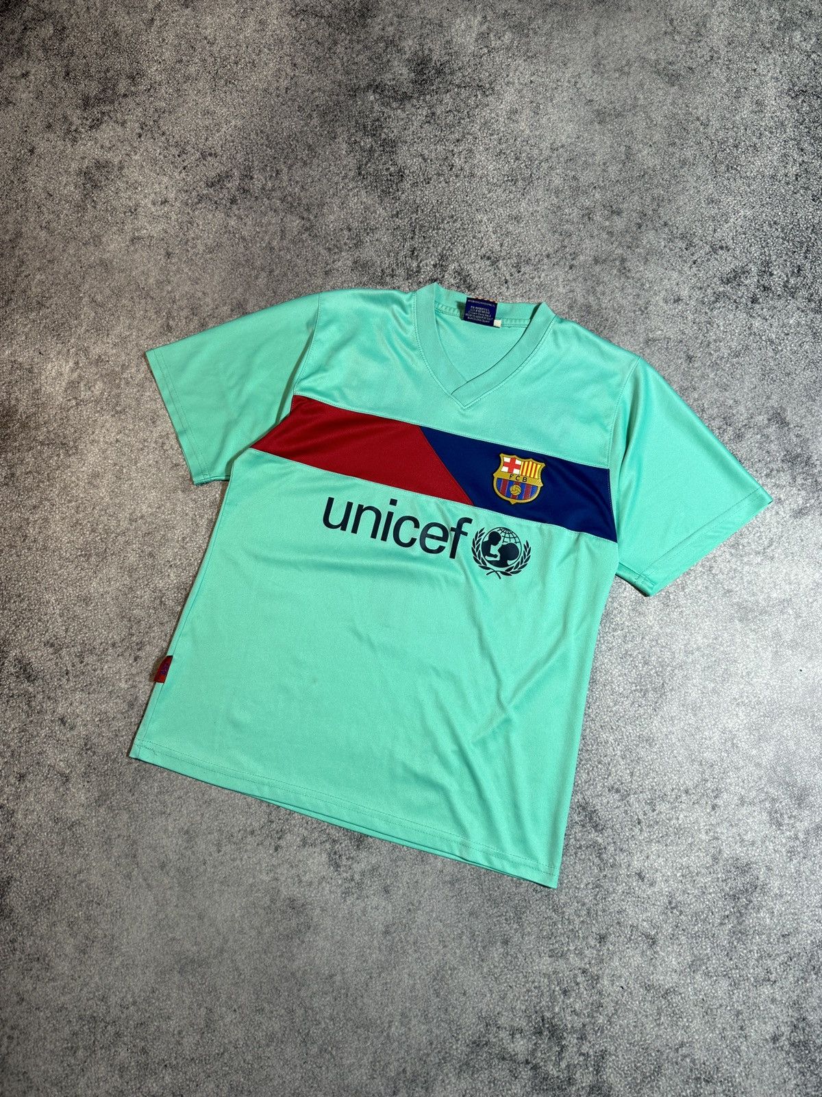 Vintage Vintage F.C. Barcelona 7 David Villa Soccer Jersey Rare Size US S / EU 44-46 / 1 - 3 Thumbnail