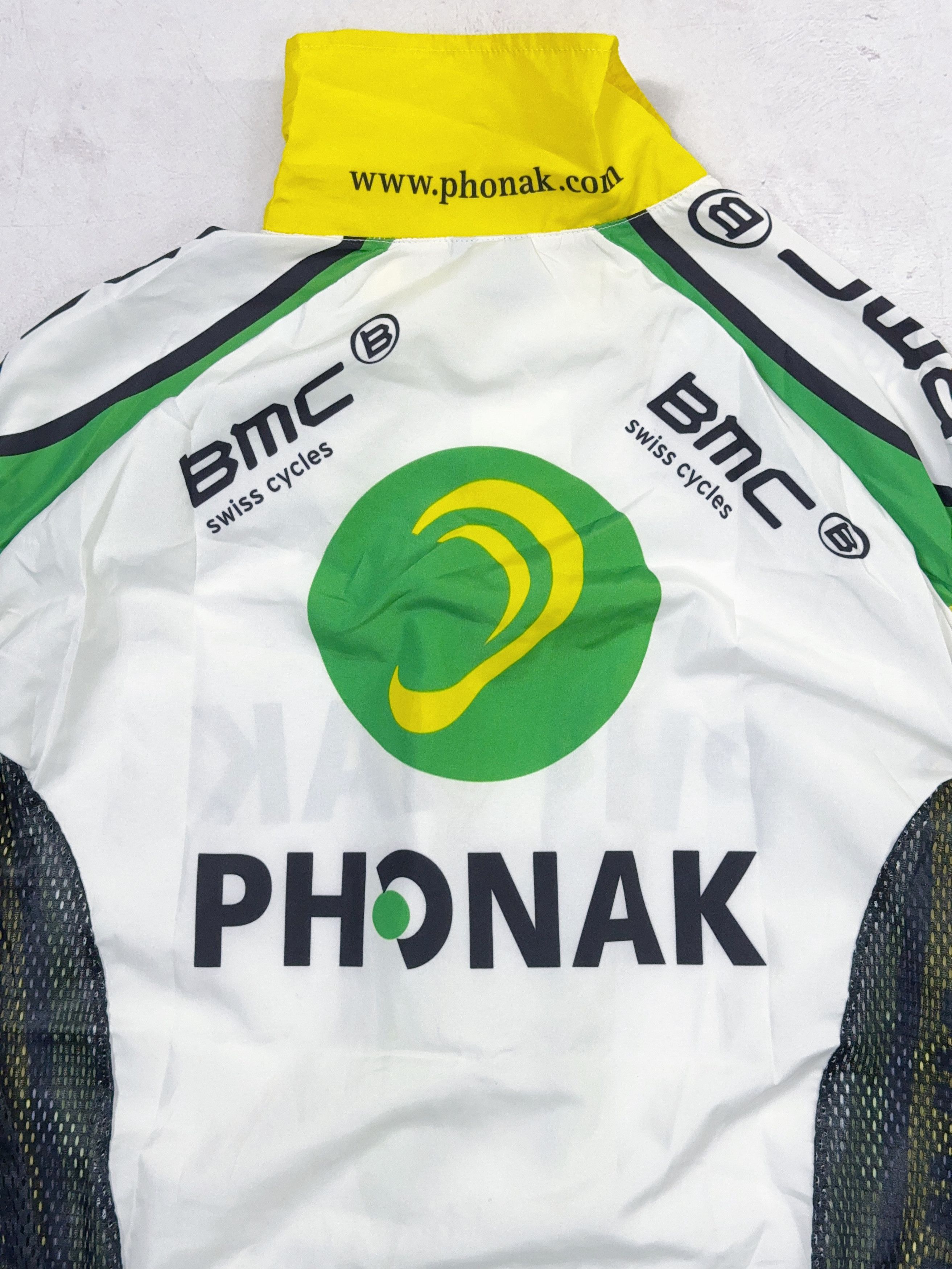 Vintage PHONAK Carrera BMC Swiss Cycling Vest Windstopper Jersey Size US M / EU 48-50 / 2 - 10 Thumbnail