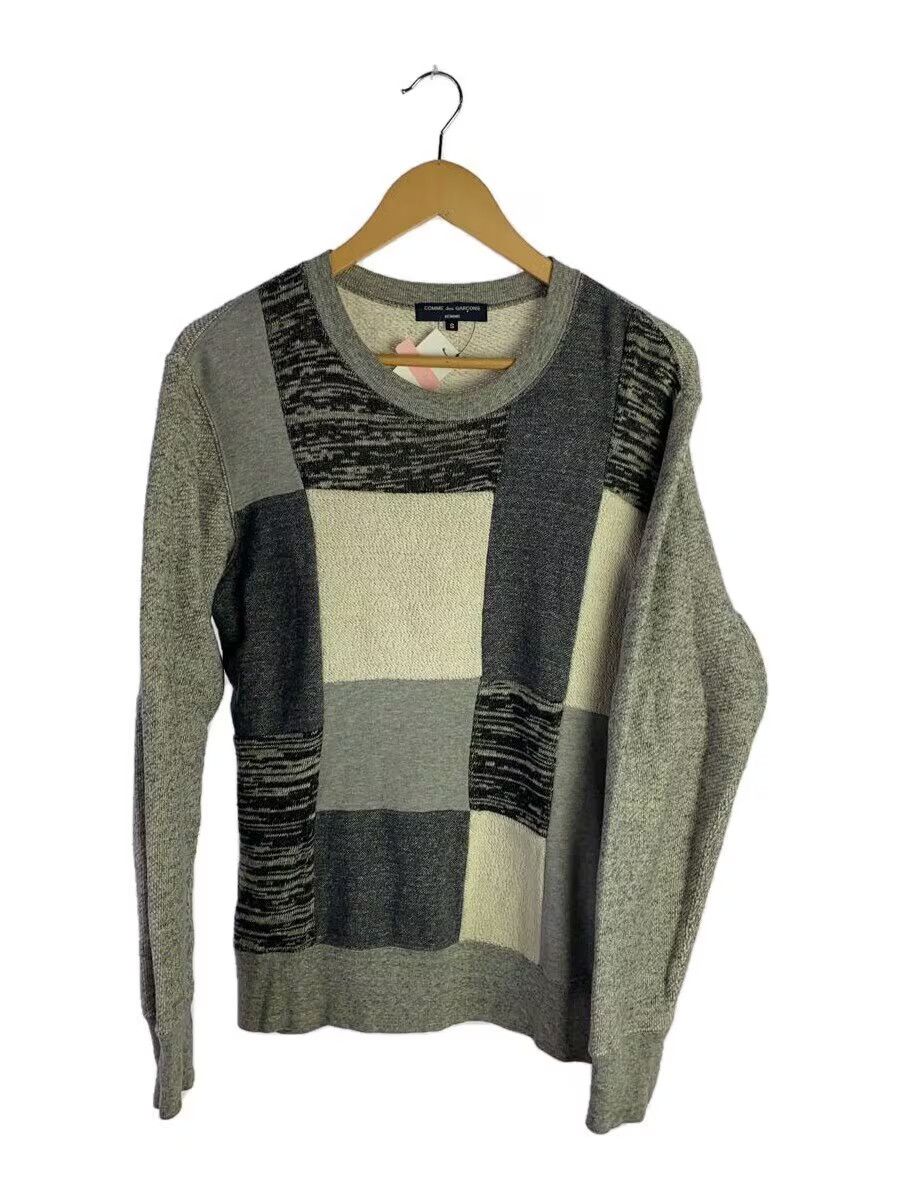 Reconstructed Patchwork Knit Sweater