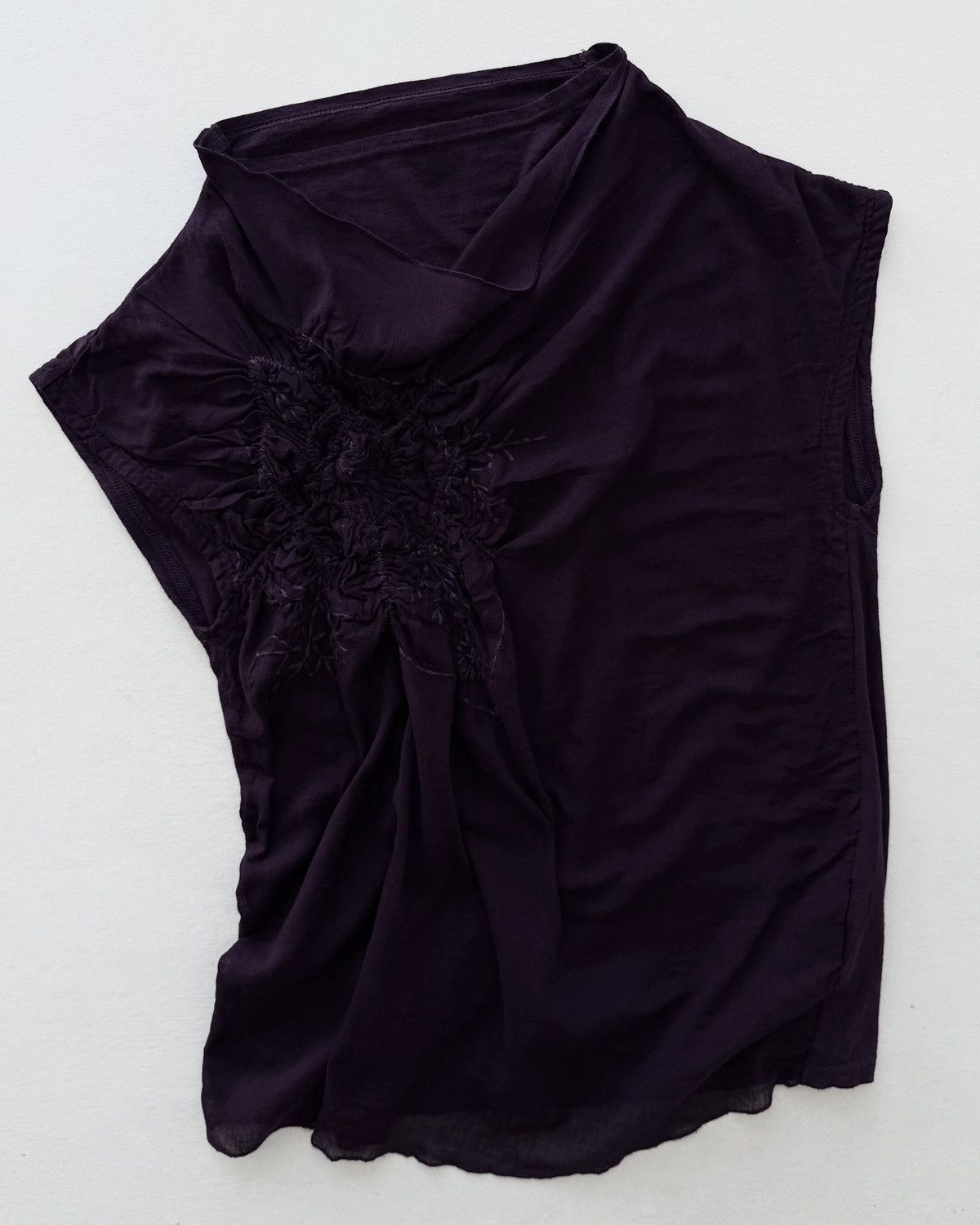 Issey Miyake Plantation ISSEY MIYAKE Sleeveless Blouse Shirt Size M / US 6-8 / IT 42-44 - 6 Thumbnail