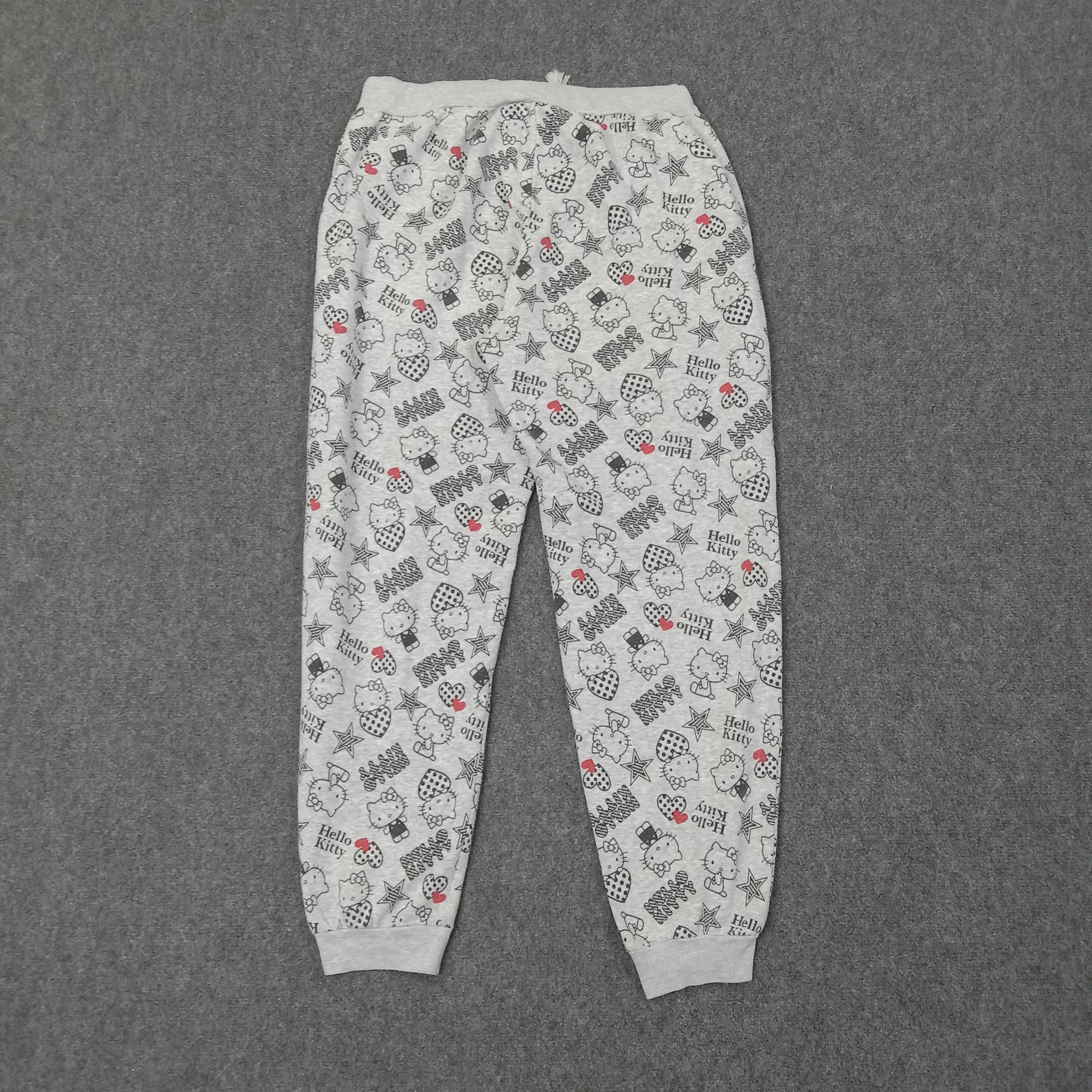 Cartoon Network Hello Kitty American Cartoon Full Print Pants C244N2 Size US 30 / EU 46 - 6 Thumbnail