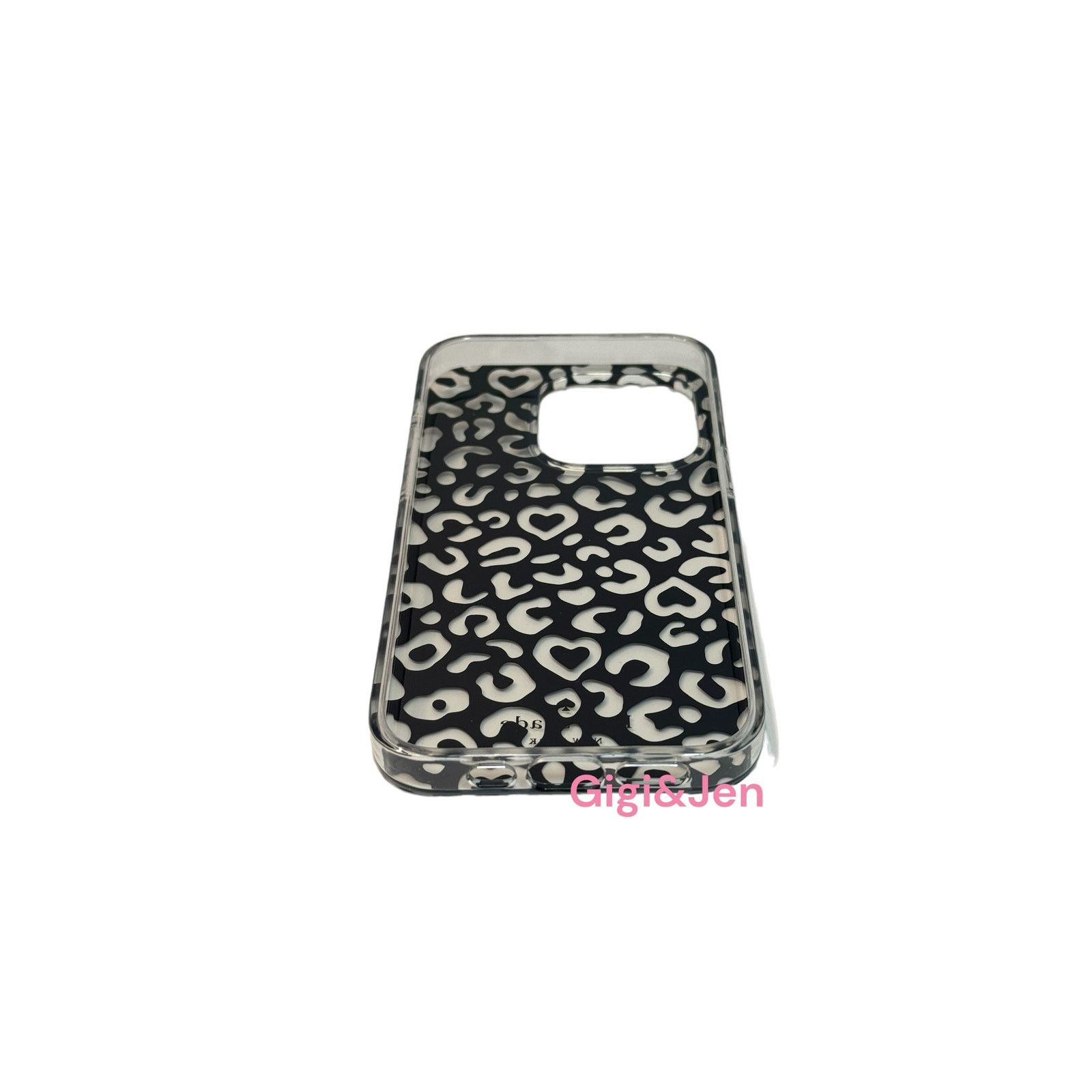 Kate Spade Kate Spade iPhone 15 Clear phone case Graphic Black Hearts Size ONE SIZE - 5 Thumbnail