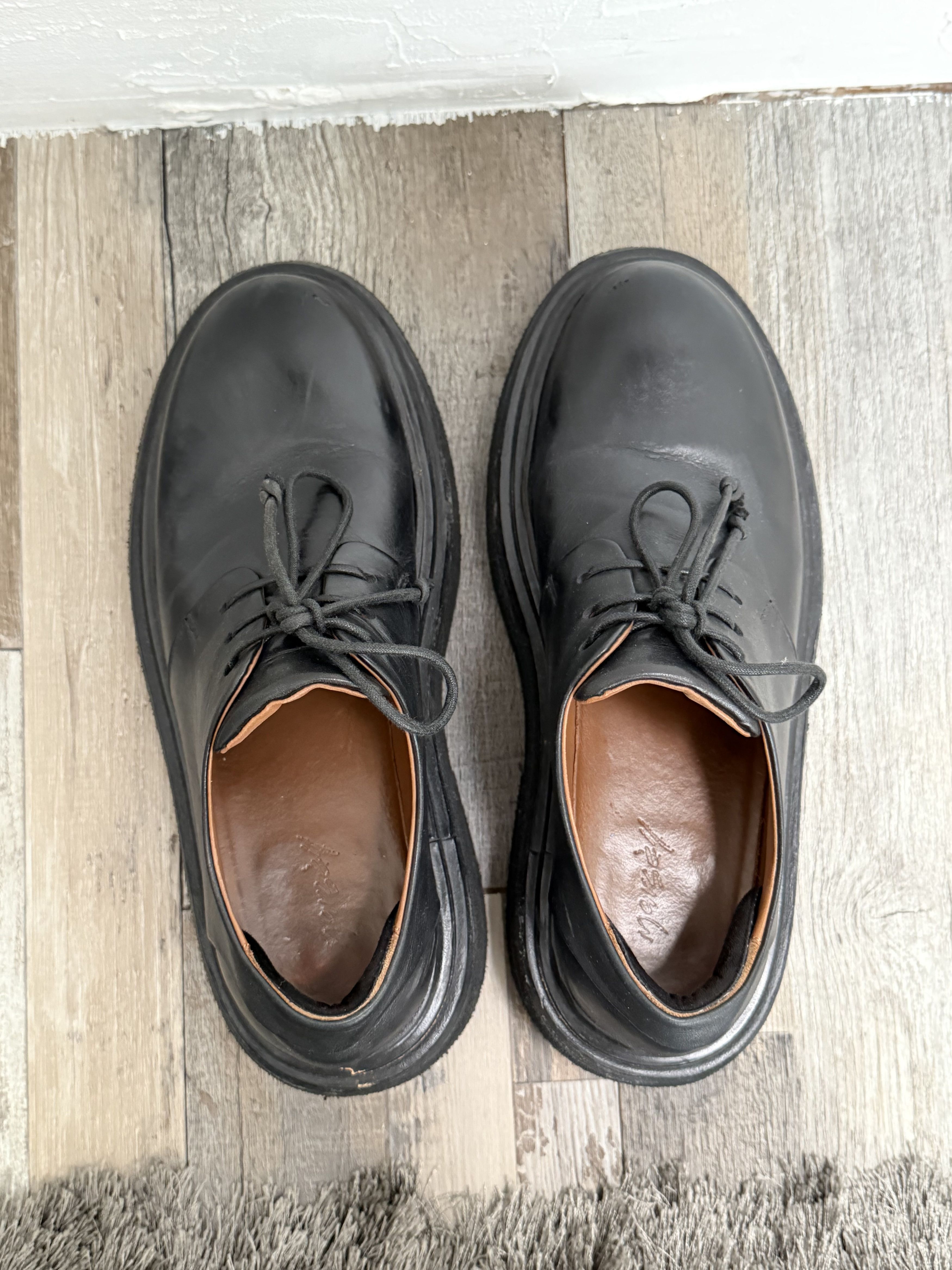 Marsell Marsèll Leather Lace Up Shoes Size US 7 / IT 37 - 3 Thumbnail