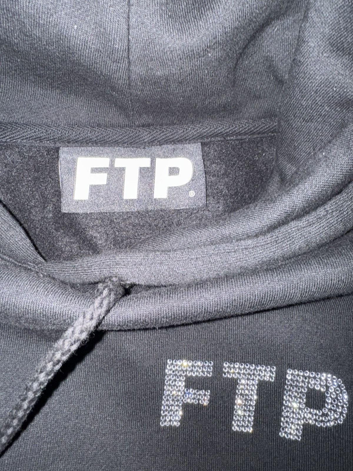 Fuck The Population FTP Rhinestone Hoodie Large Size US L / EU 52-54 / 3 - 5 Thumbnail