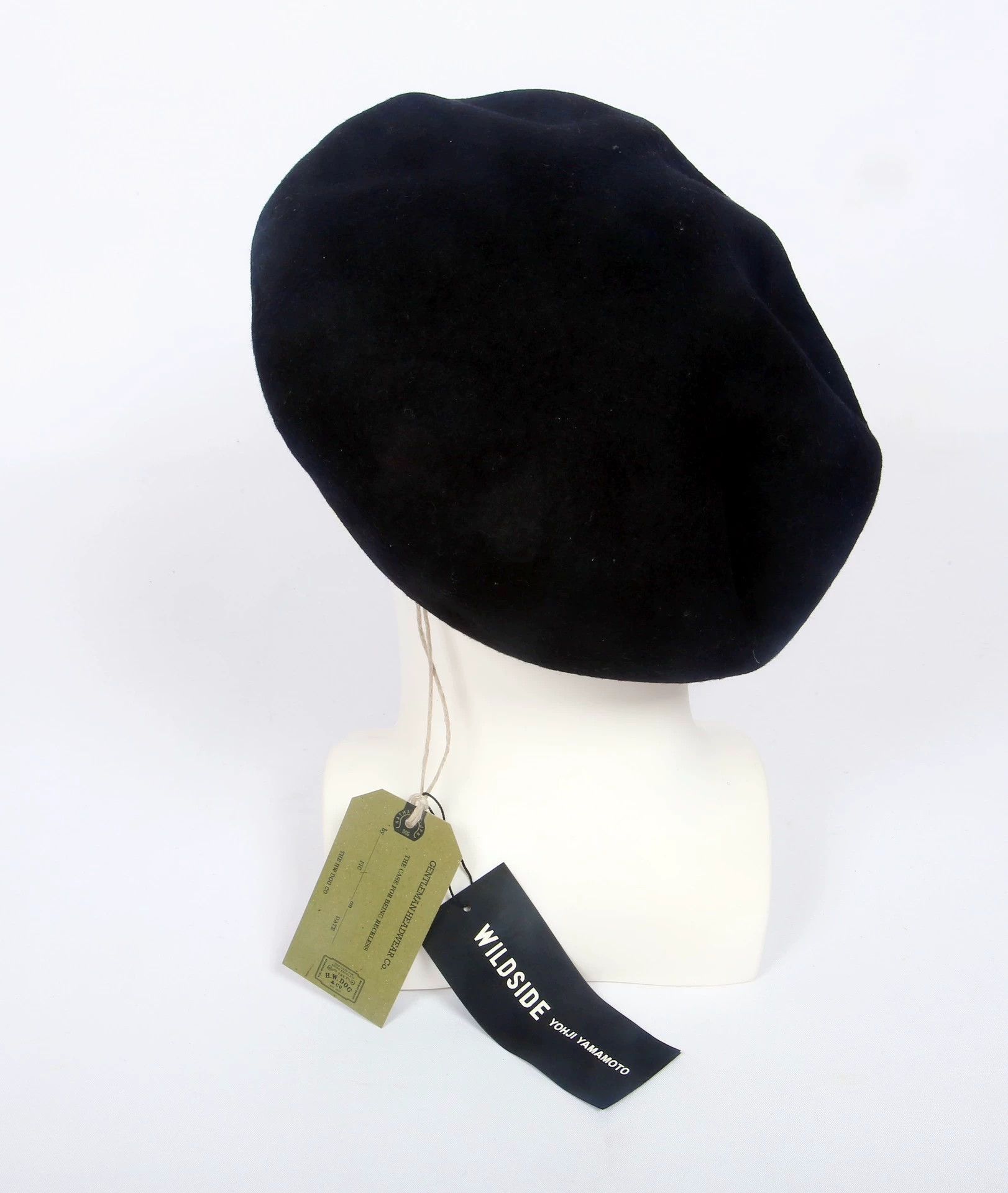 Other H.W. Dog × Wildside Peony Embroidery Wool Beret Size ONE SIZE - 3 Thumbnail