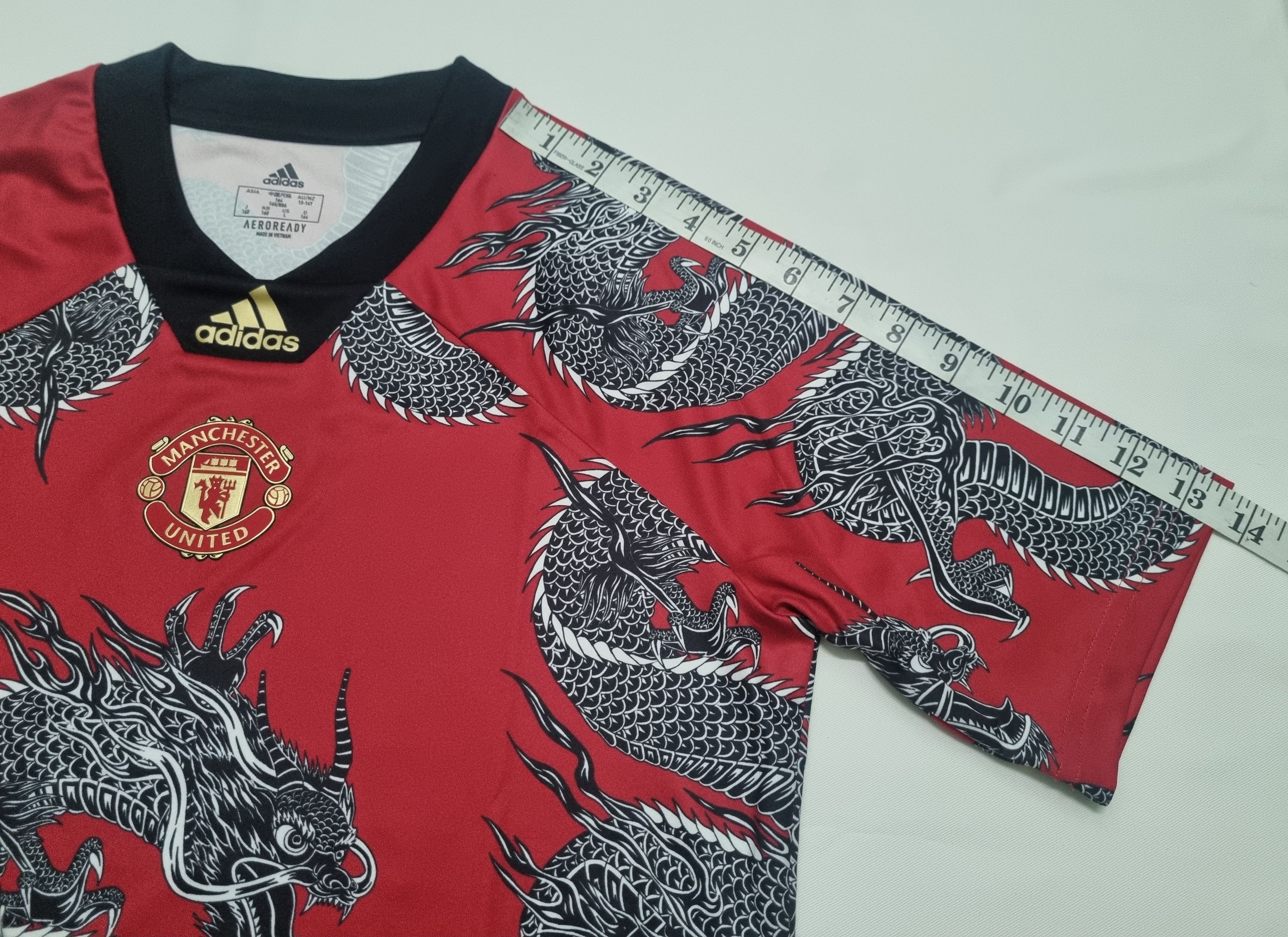 Manchester United 2020 Chinese New Year Dragon Adidas Jersey, image size:3500x2547