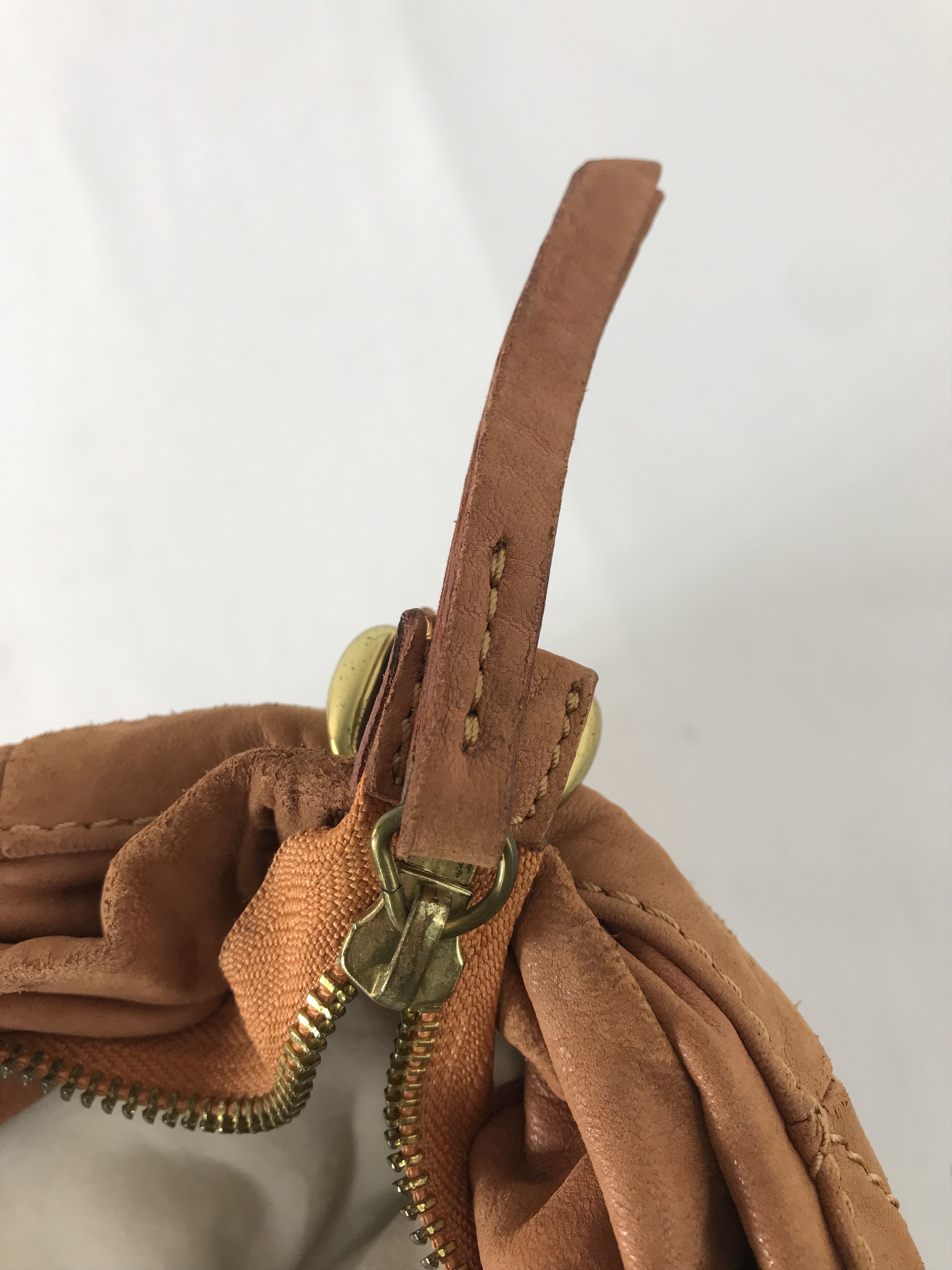 Genuine Leather Rabeanco Jacquard Brown Leather Hand Bag Size ONE SIZE - 5 Thumbnail