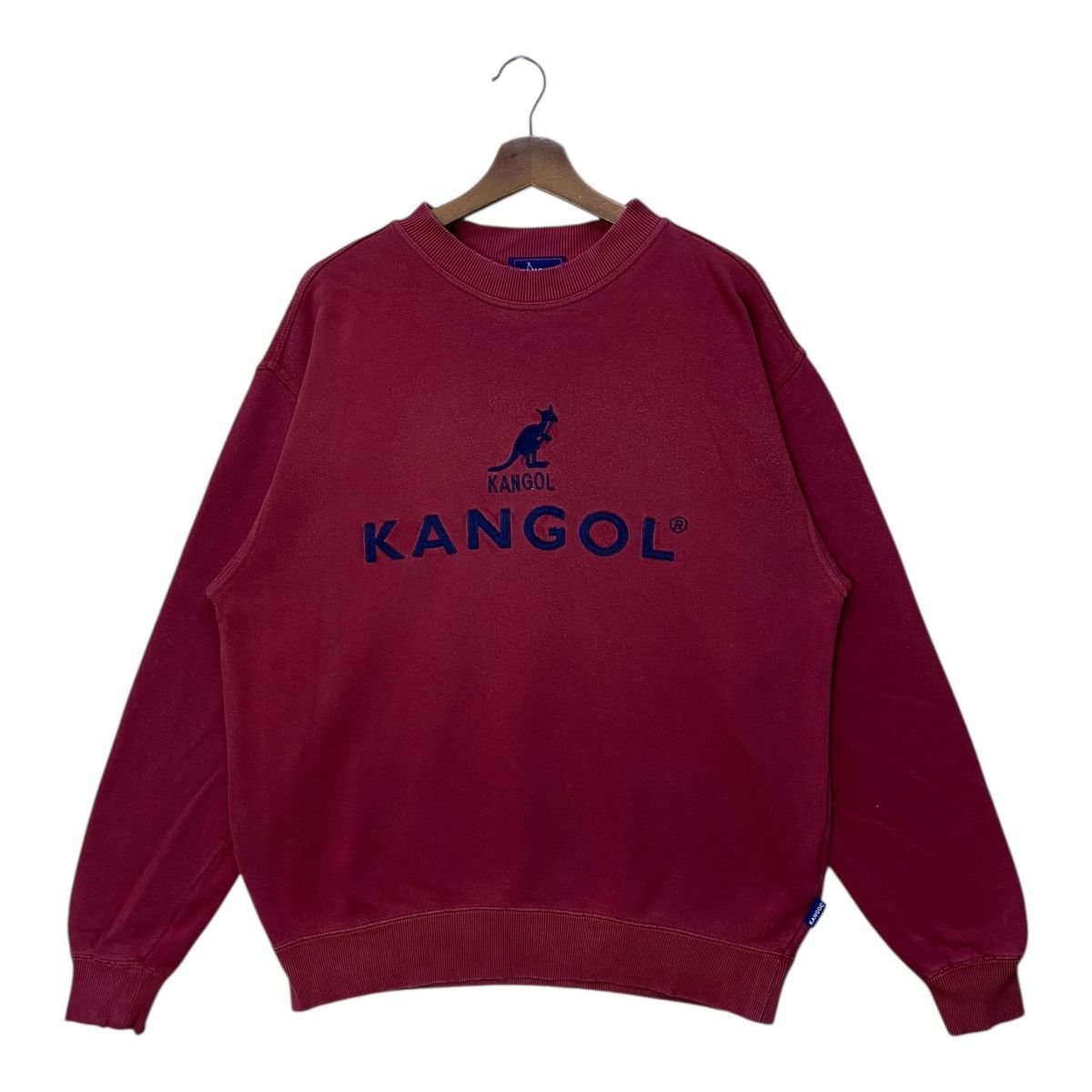 Kangol Kangol Sweatshirt Vintage Big Logo Spellout Embroidery Size US L / EU 52-54 / 3 - 1 Thumbnail