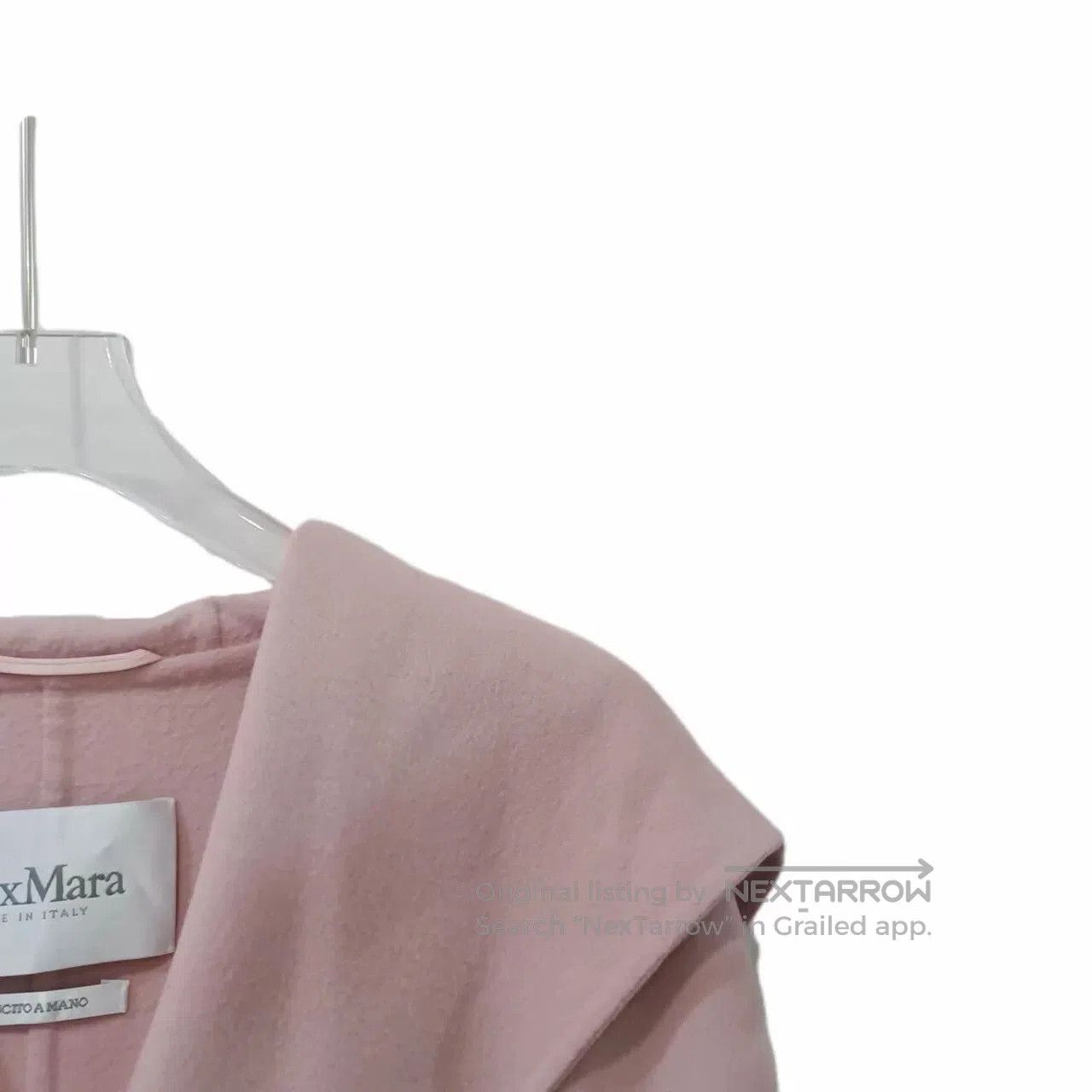 Other maxmara pink wool long sleeve coat. Size US XS / EU 42 / 0 - 4 Thumbnail