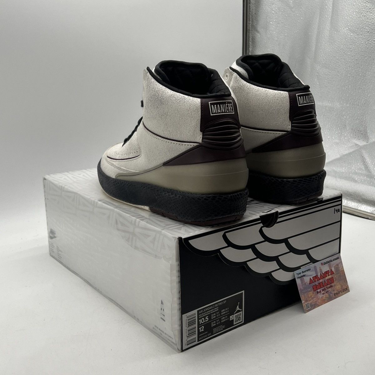 Jordan Brand A Ma Maniére x Air Jordan 2 airness Size US 10.5 / EU 43-44 - 4 Thumbnail