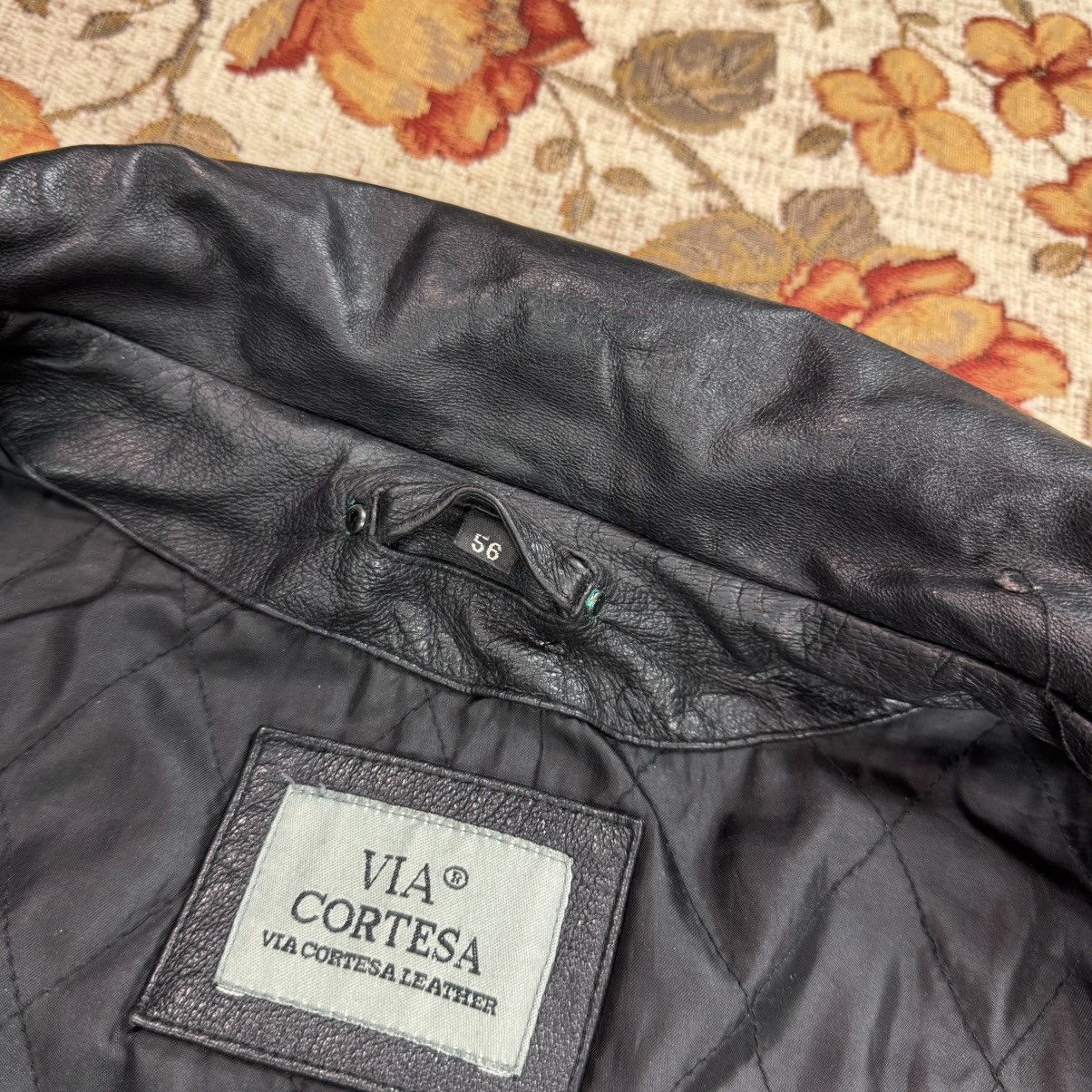 Genuine Leather Avant Garde Leather Jacket Vintage Acne Our Legacy Old Money Size US XL / EU 56 / 4 - 5 Thumbnail