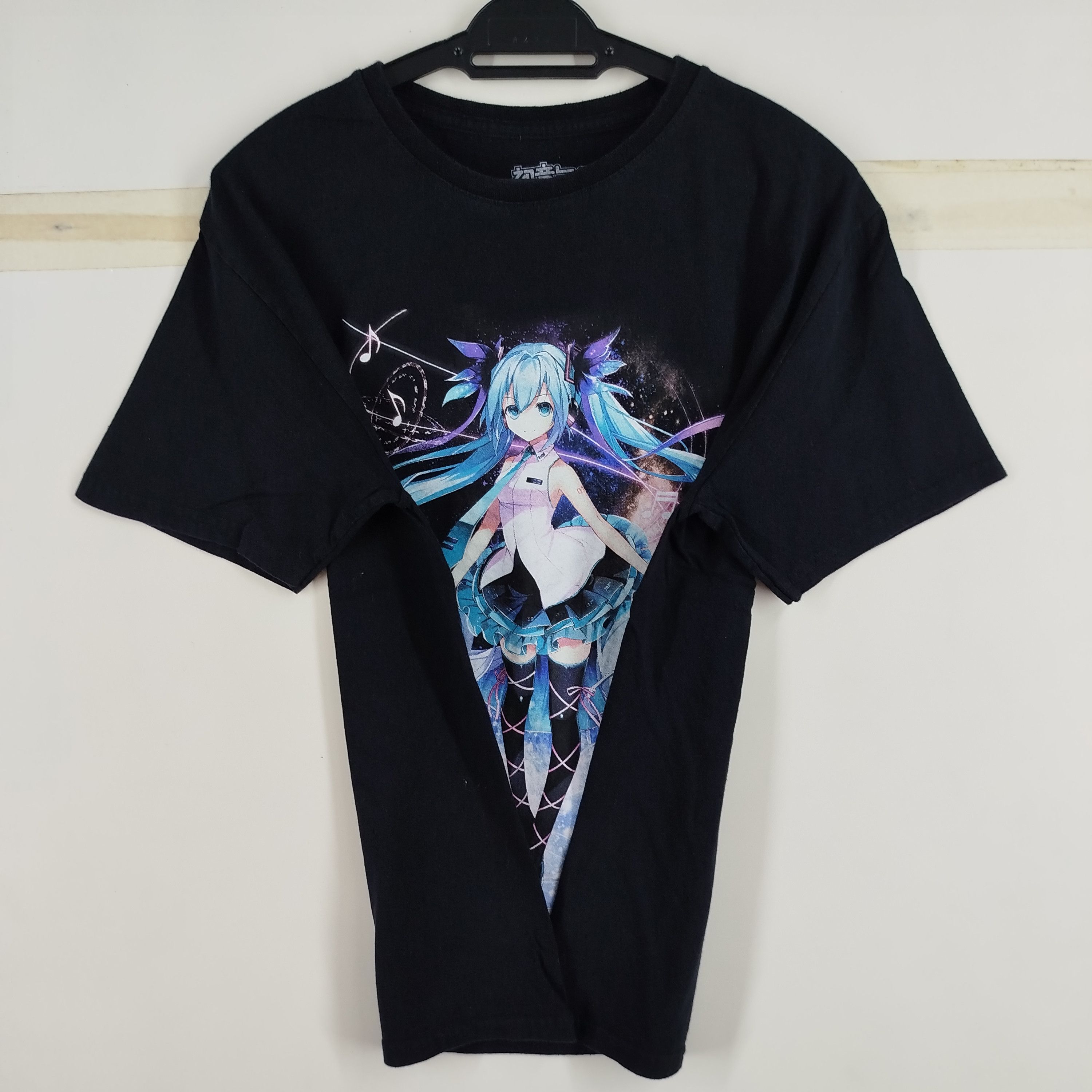 Japanese Brand Hatsune Miku Art By Kirabagani Cryton Future Media Big Print Size US M / EU 48-50 / 2 - 4 Thumbnail
