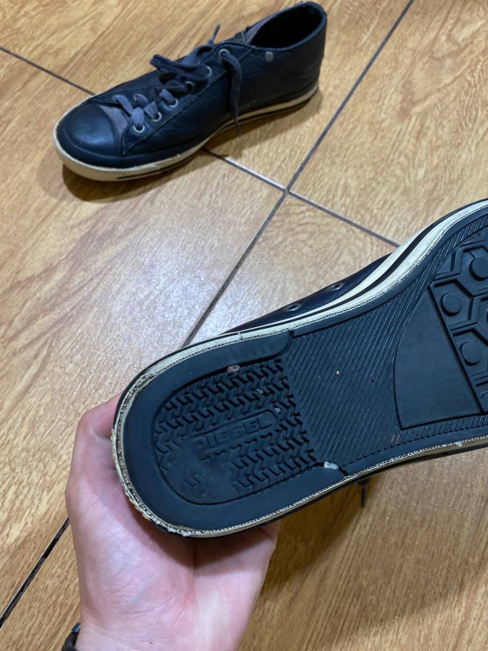 Diesel Streetwear Logo DIESEL VINTAGE Y2K Sneakears Size US 8.5 / IT 38.5 - 9 Thumbnail